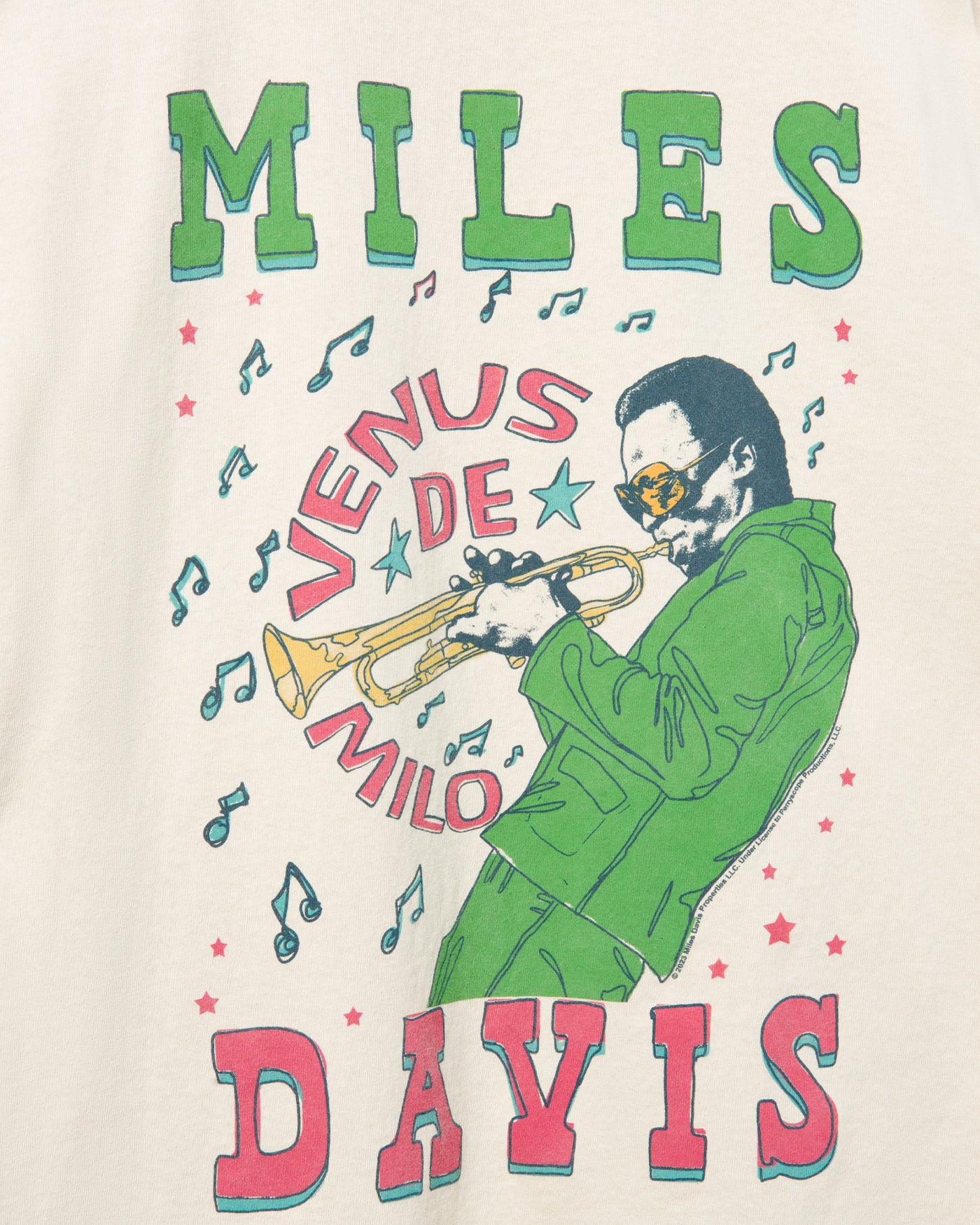 Miles Davis Flea Market Tee - Image 3