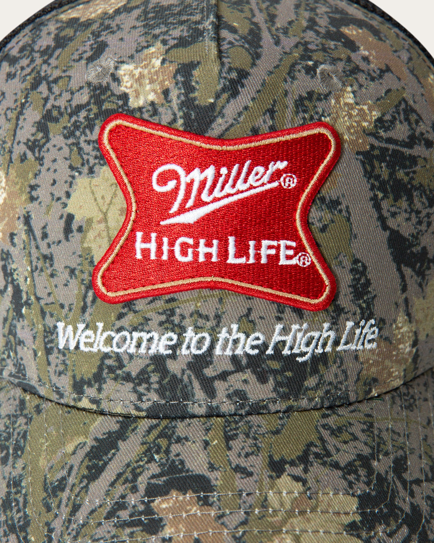 Miller High Life Camo Trucker Hat - Image 4