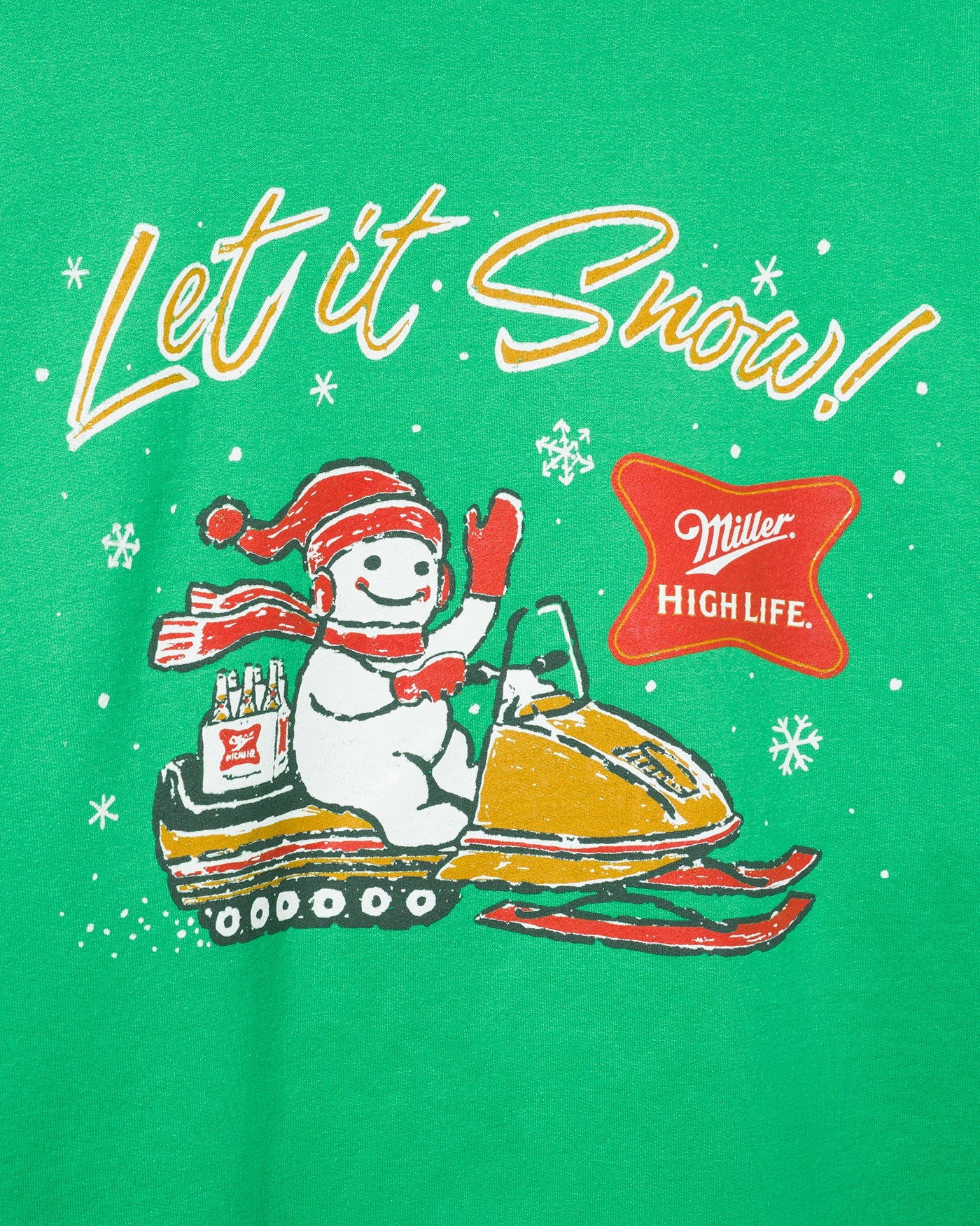 Miller High Life Let it Snow Flea Market Fleece - Image 3