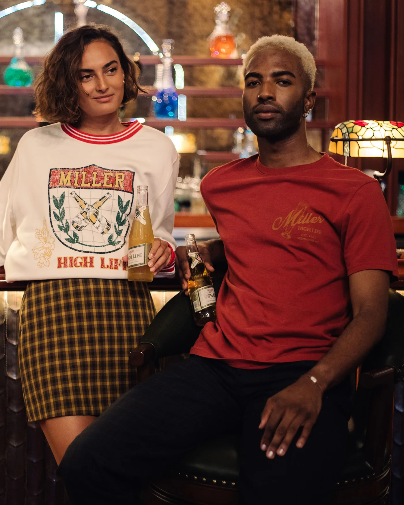 Miller High Life Sportsman's Club Glass Vintage Tee - Image 3