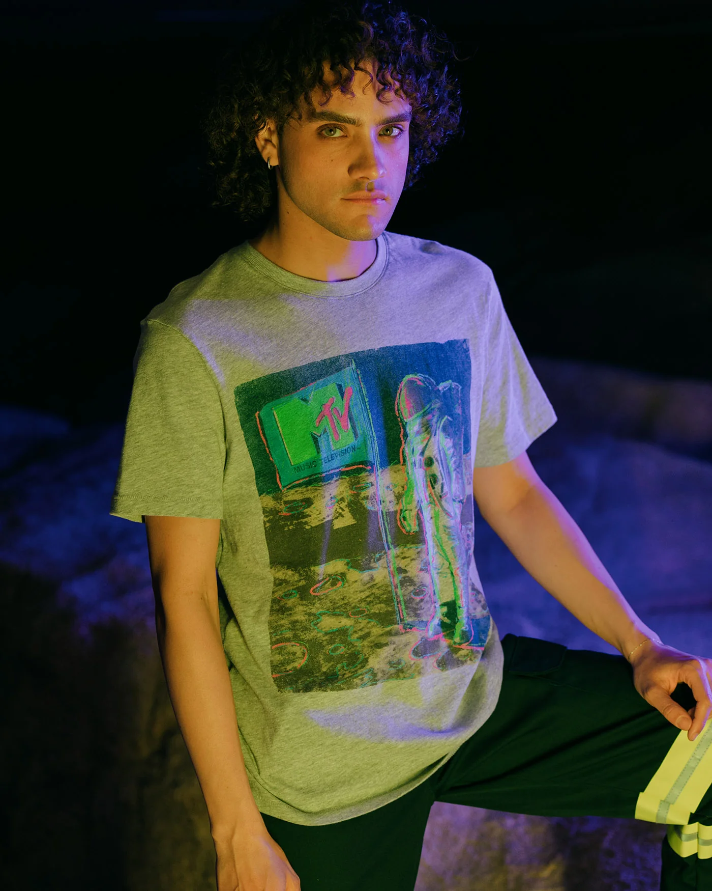 MTV On The Moon Vintage Tee - Image 3