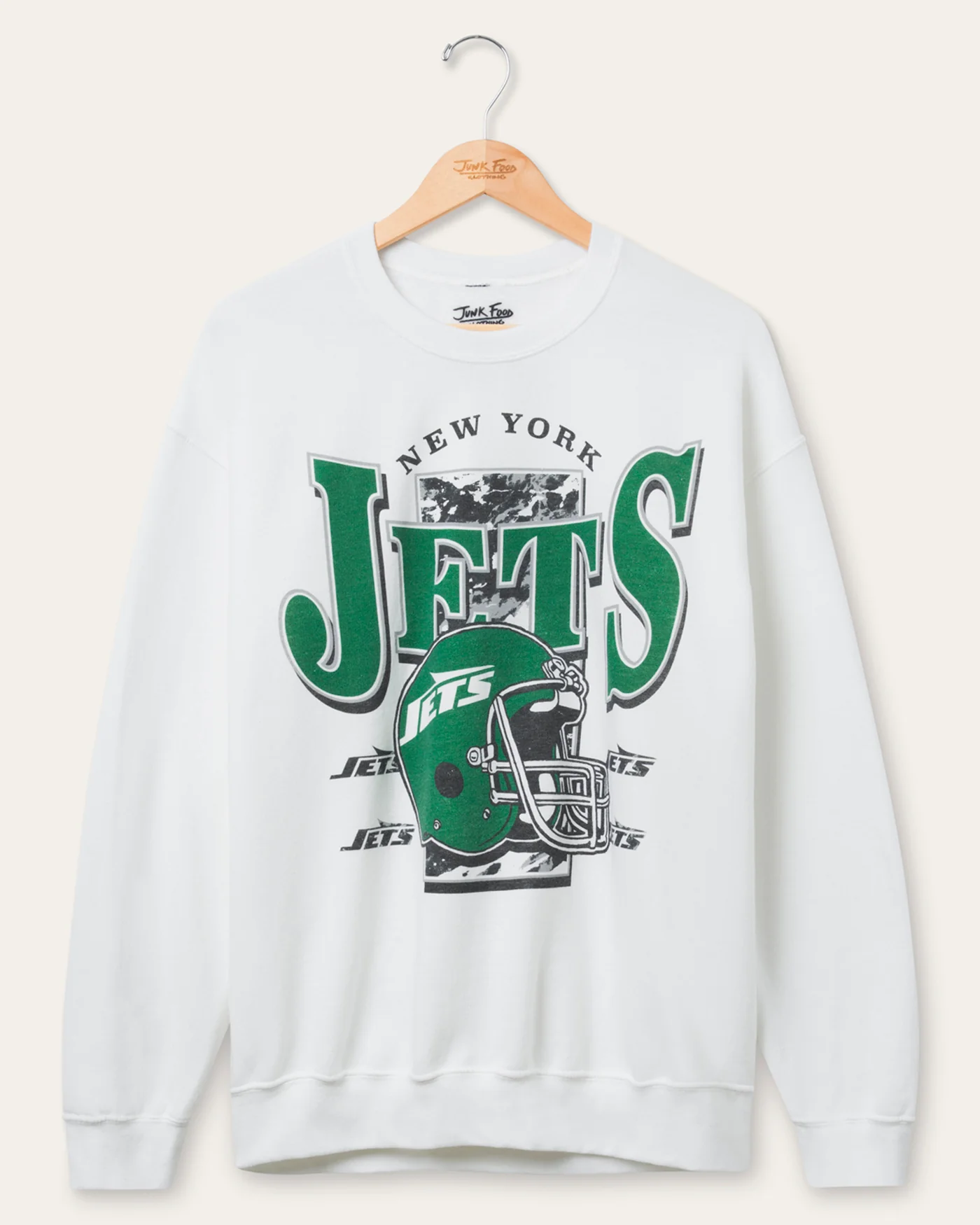 New York Jets Conversion Flea Market Crew Fleece