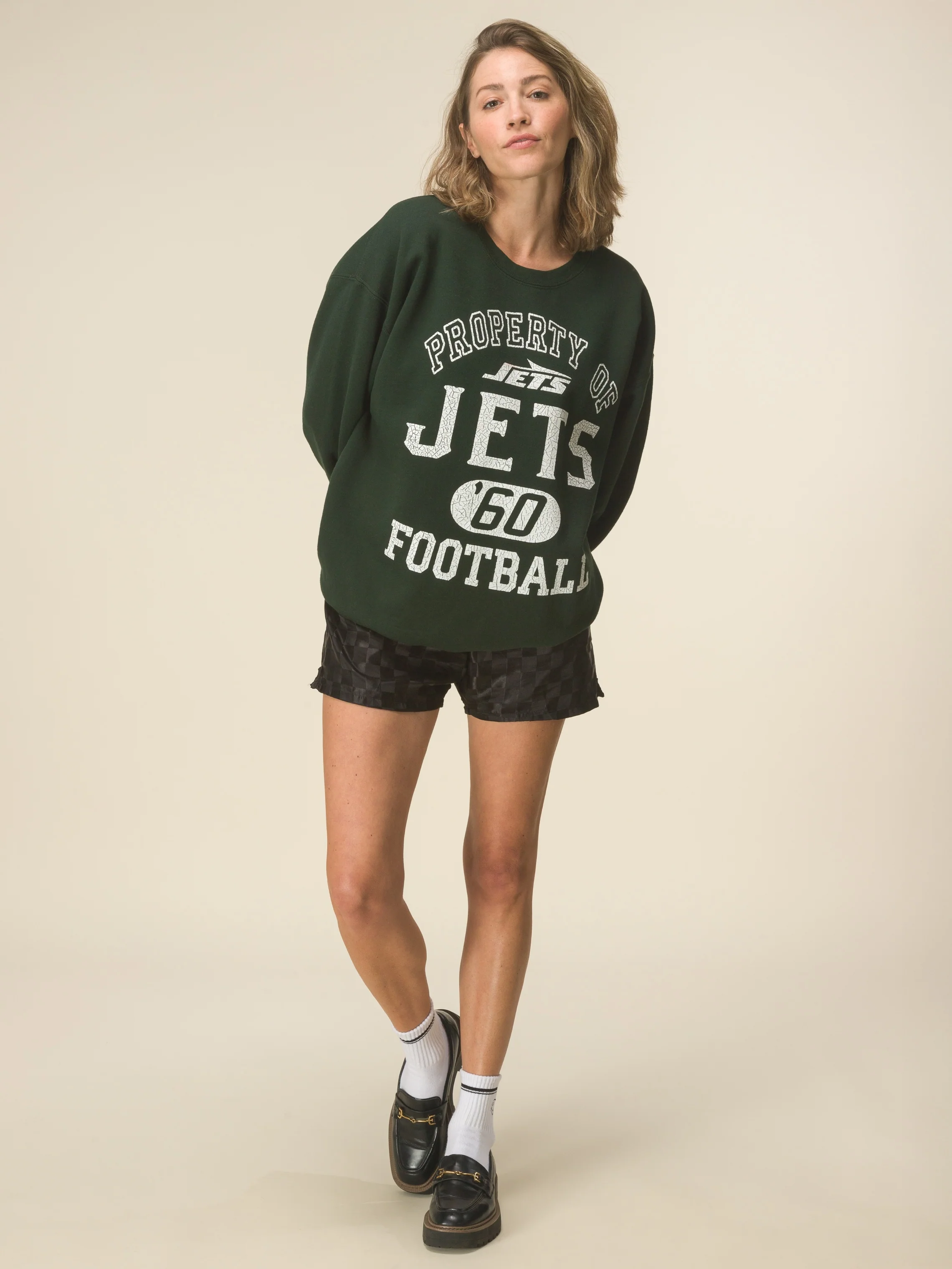 New York Jets Property Flea Market Crew Fleece - Image 3