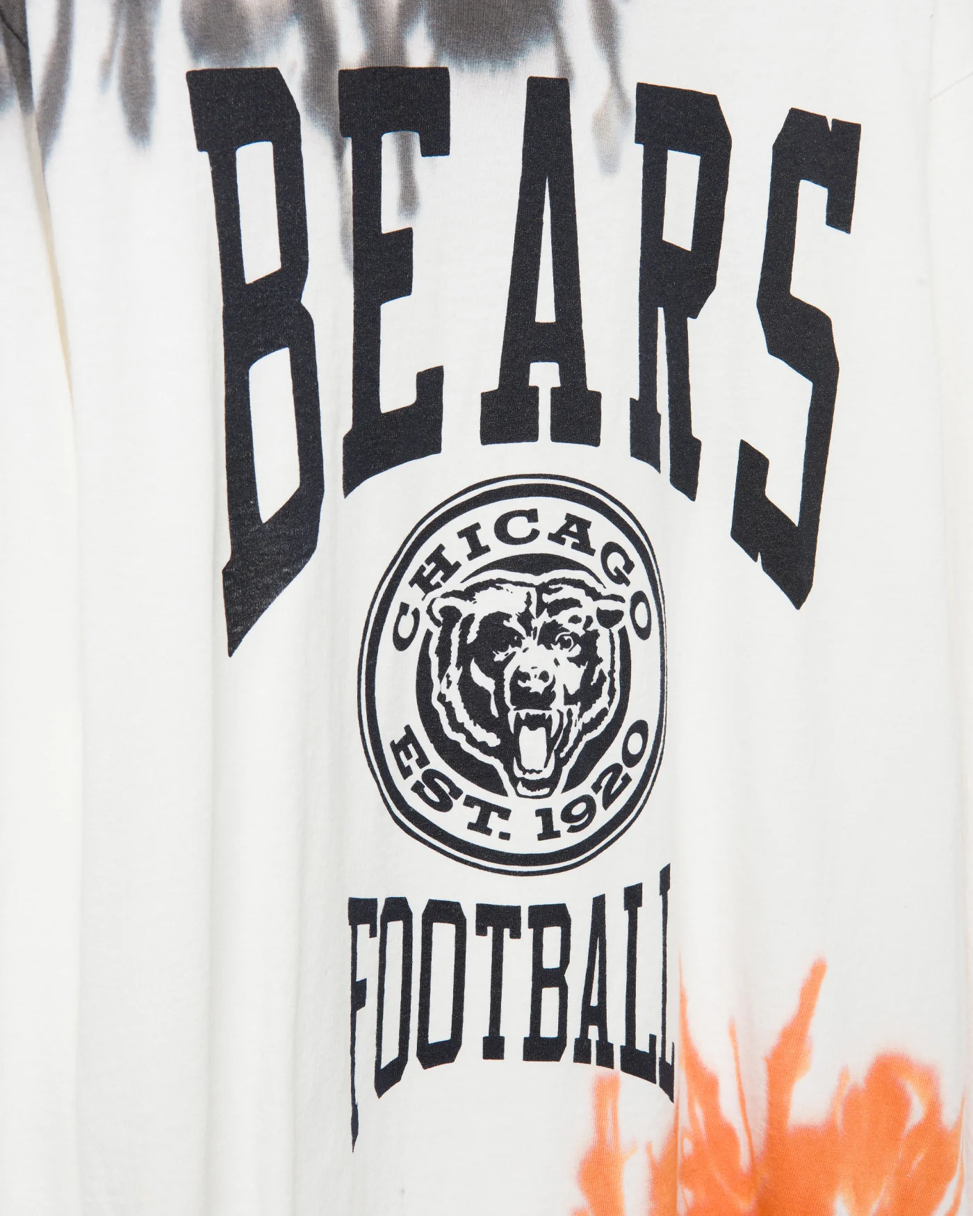 NFL Chicago Bears Tie Dye Long Sleeve Flea Market Tee - Image 4