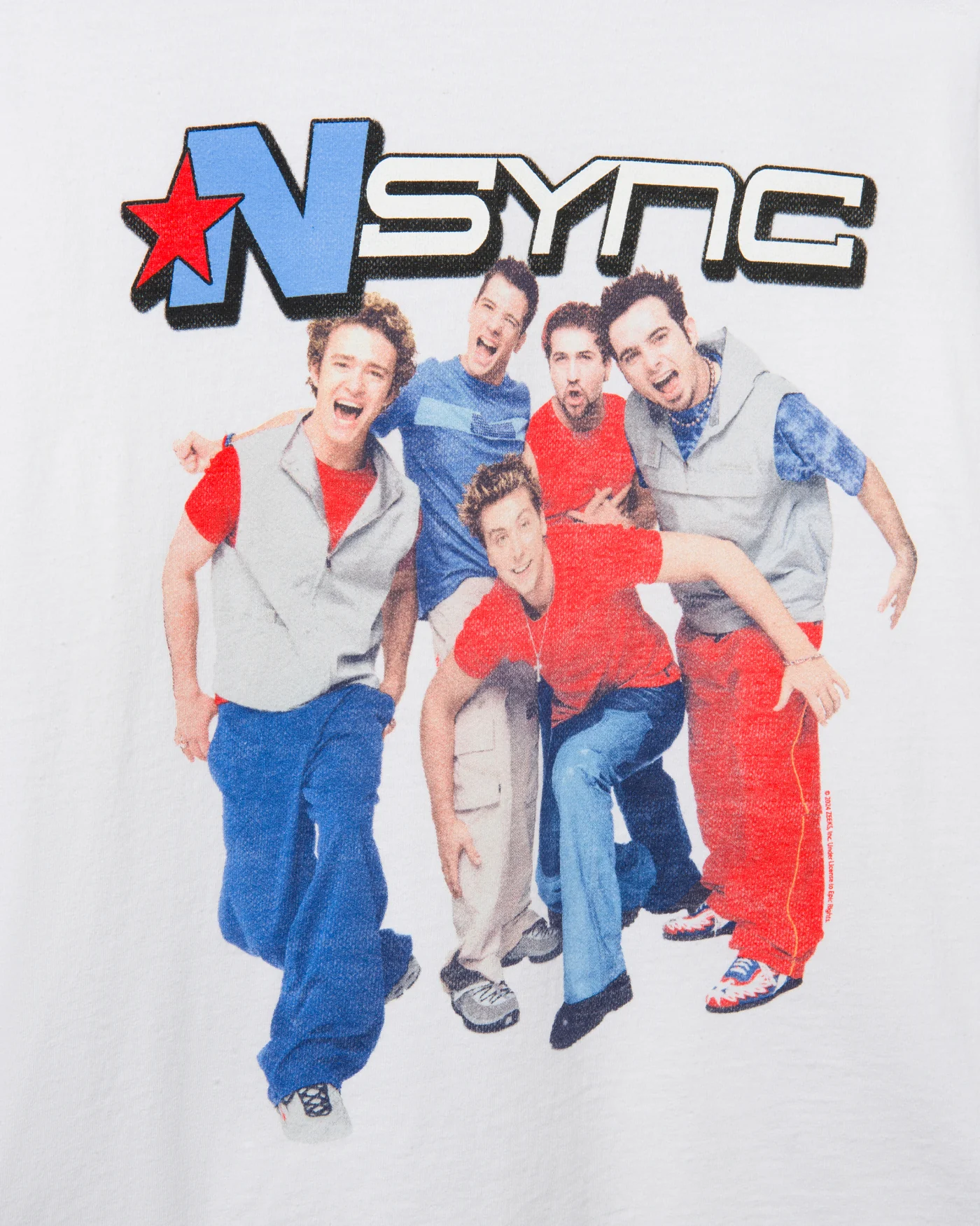 NSYNC 1999 US Tour Flea Market Tee - Image 5