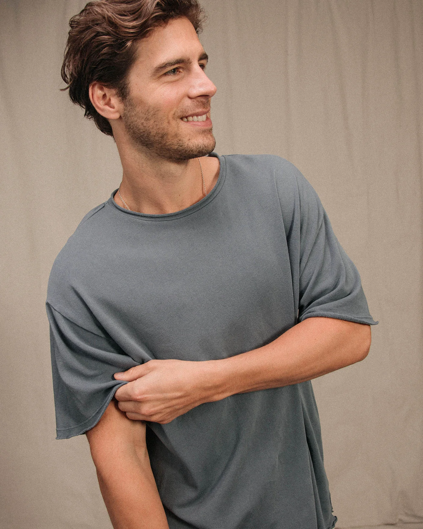 Oversized Fleece Tee - Image 2