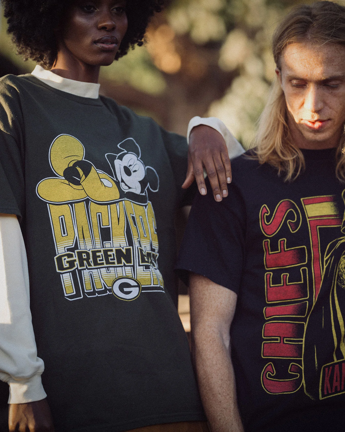 Green Bay Packers Mickey Kick Back Tee - Image 2