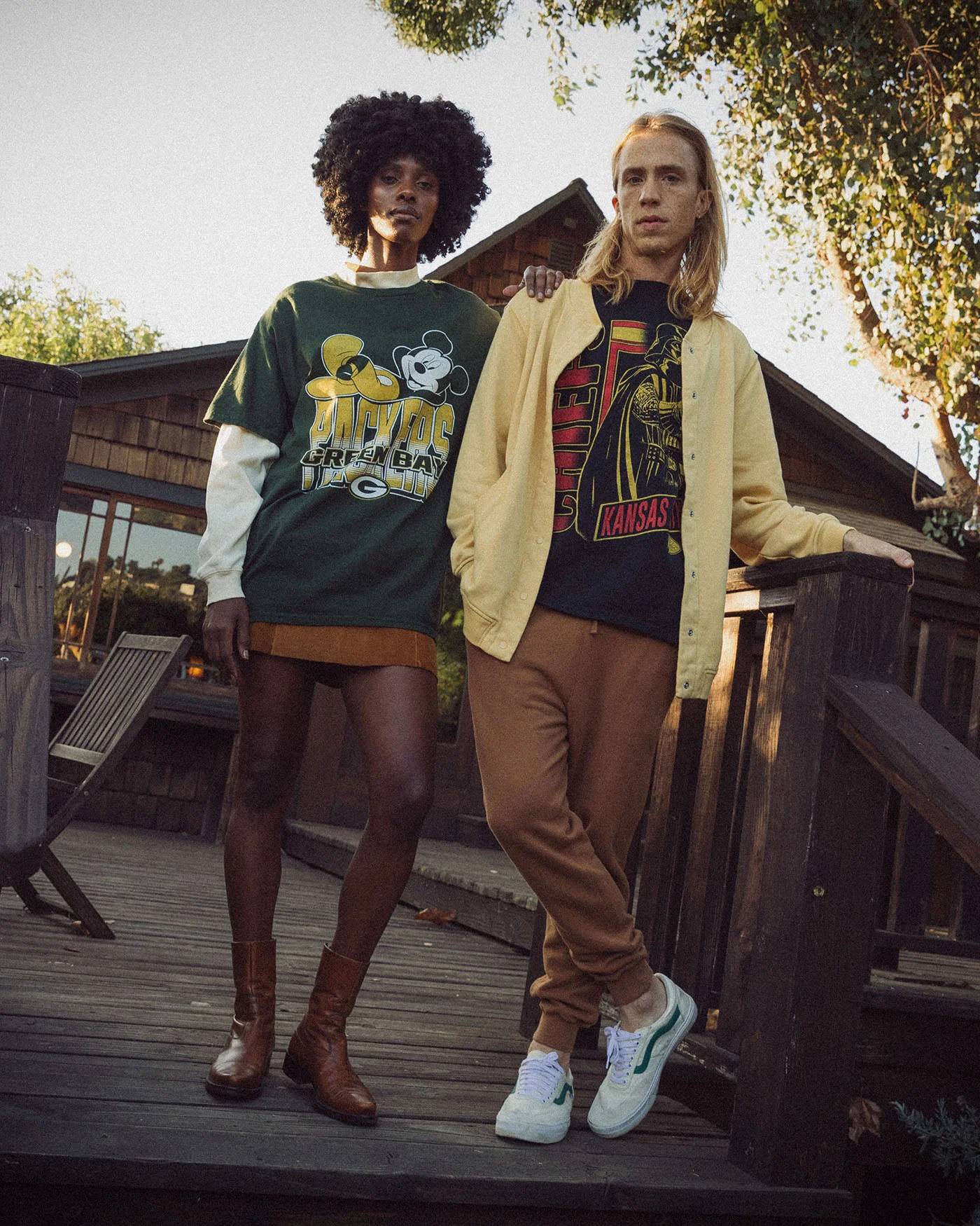 Green Bay Packers Mickey Kick Back Tee - Image 3