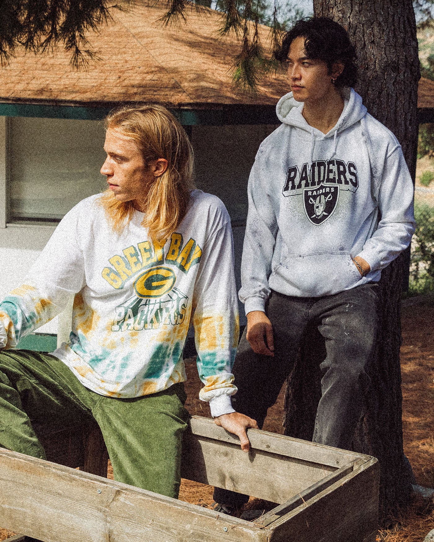 Green Bay Packers Tie Dye Long Sleeve - Image 3