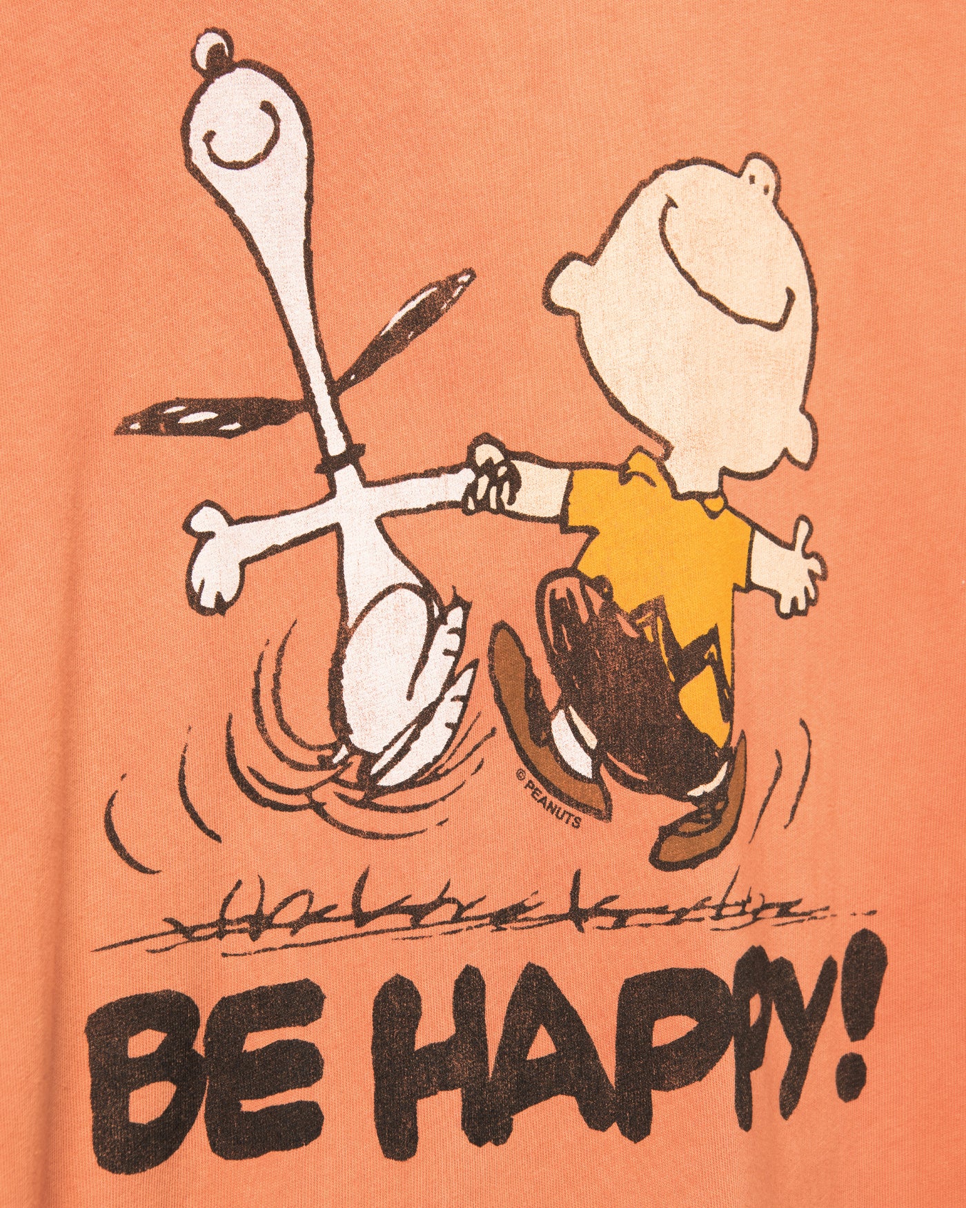 Peanuts Be Happy Vintage Tee - Image 3