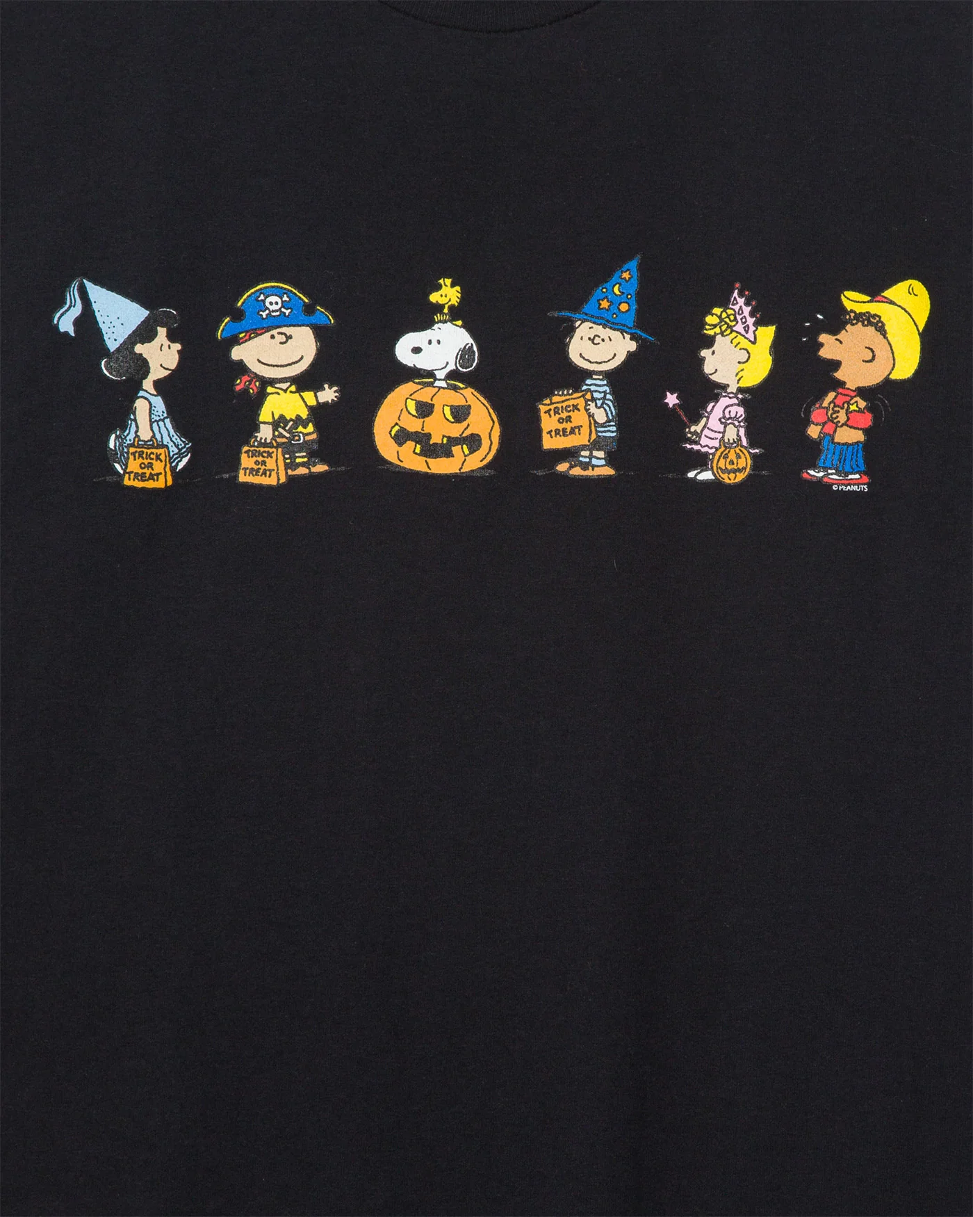 Peanuts Halloween Costumes Flea Market Tee - Image 5