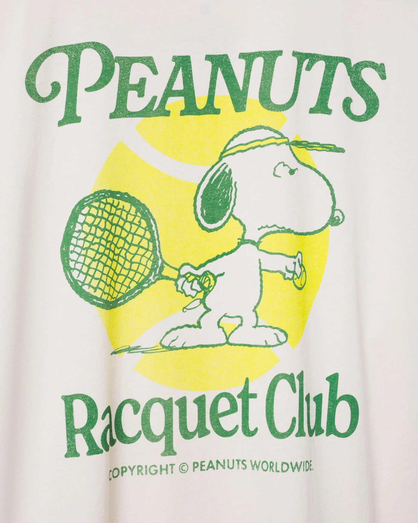 Peanuts Racquet Club Oversized Tee - Image 4