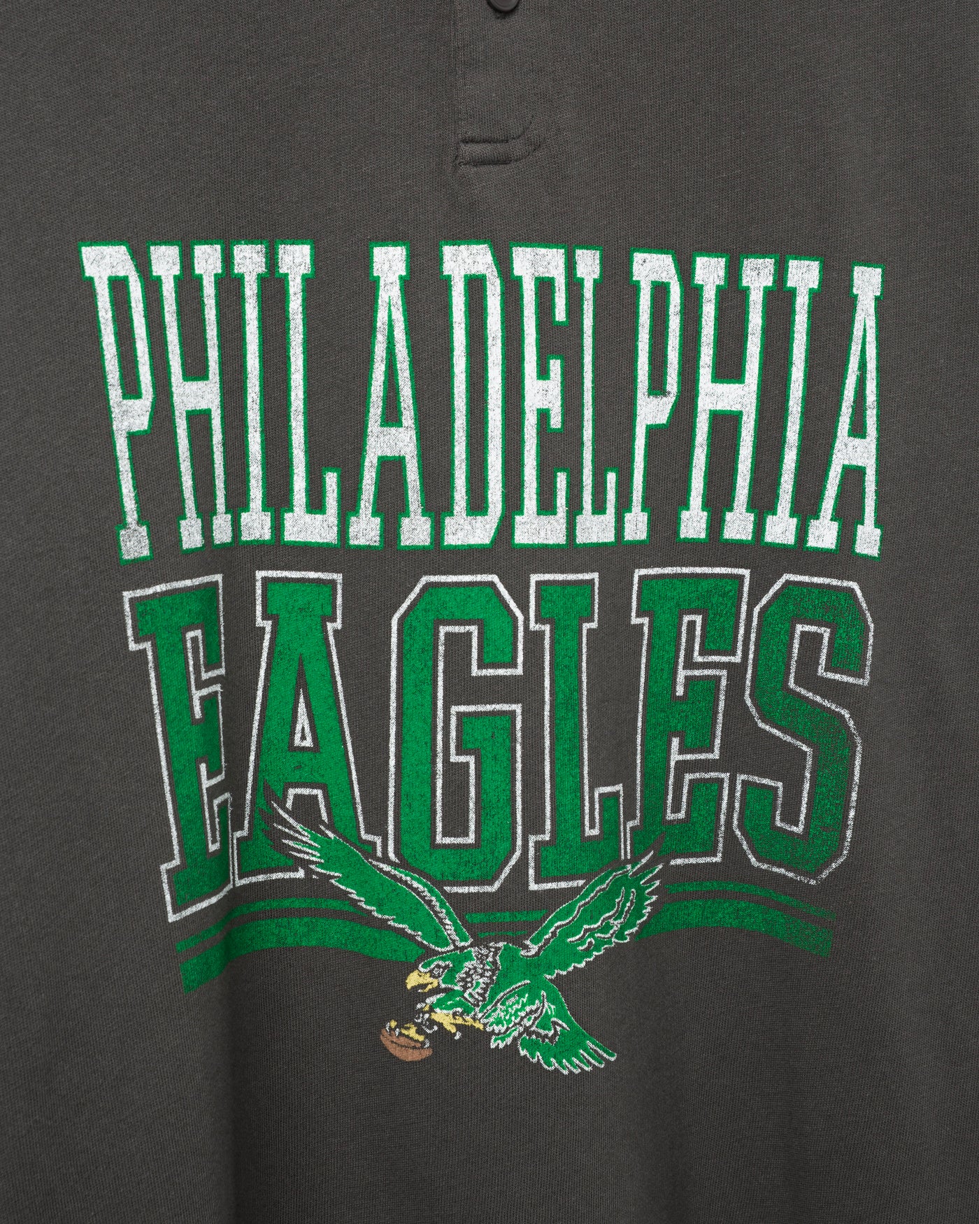 Philadelphia Eagles Long Sleeve Henley - Image 3