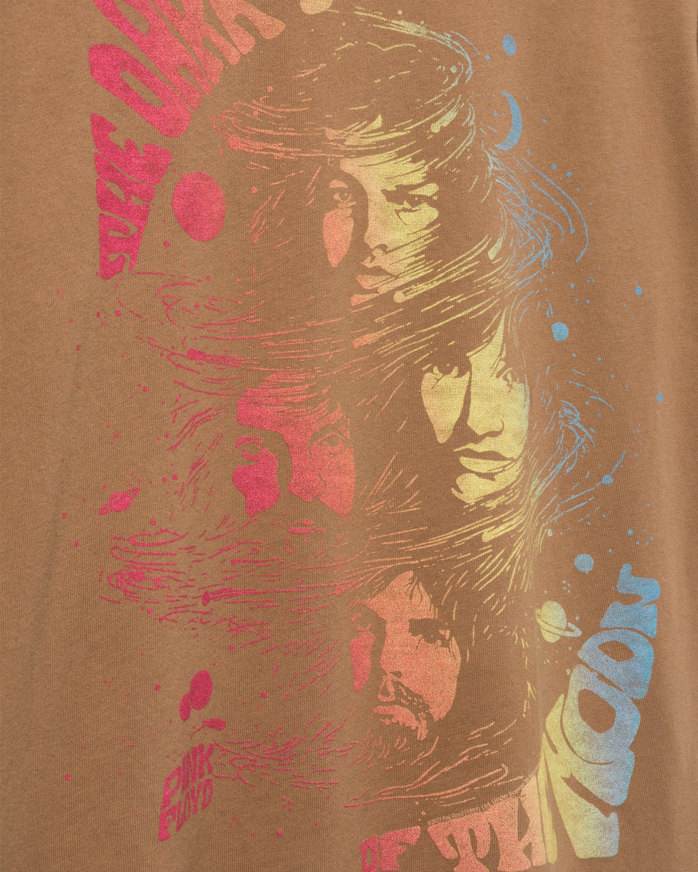 Pink Floyd Dark Side Faces Vintage Tee - Image 4