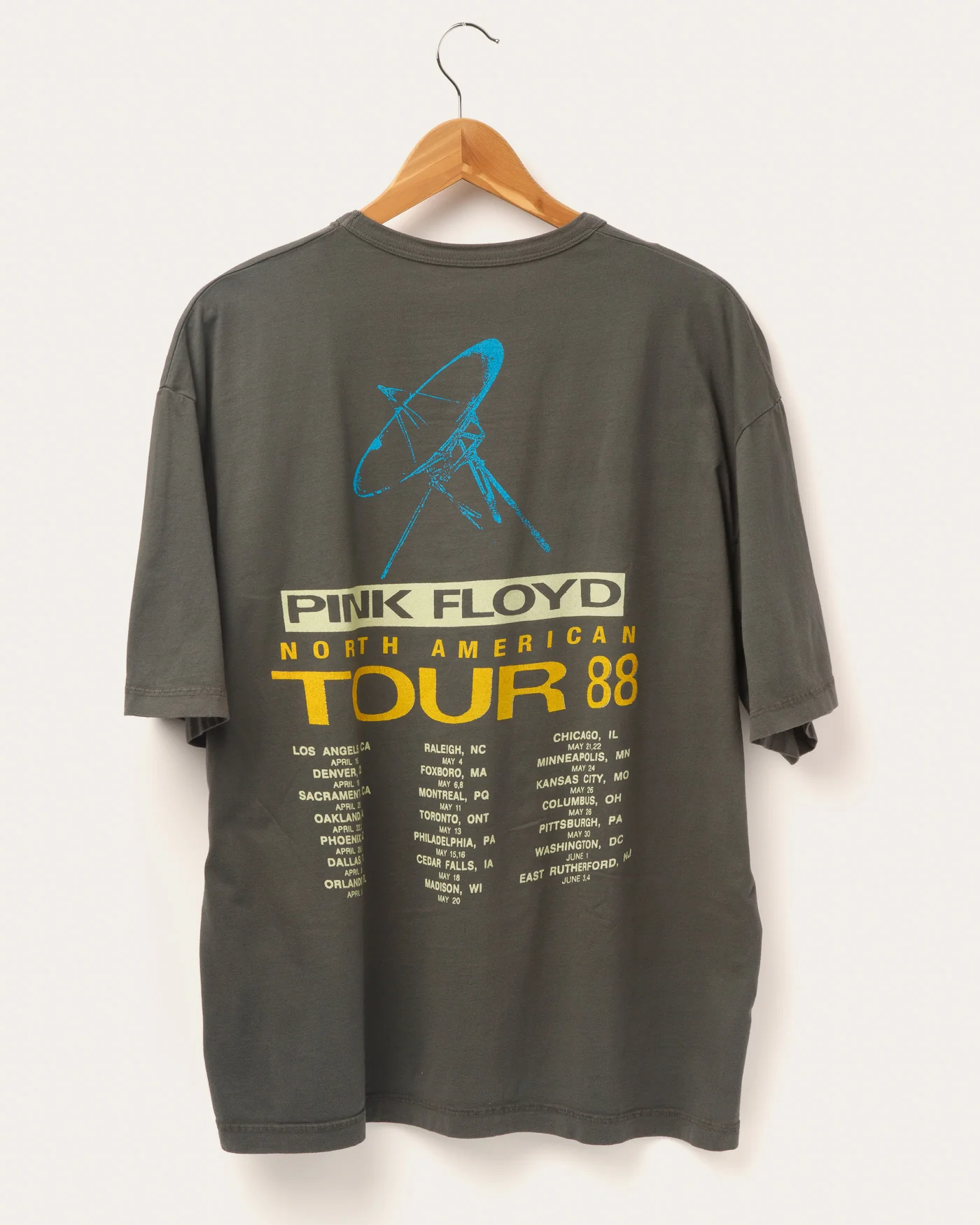 Pink Floyd North American Tour '88 Jersey Tee - Image 4