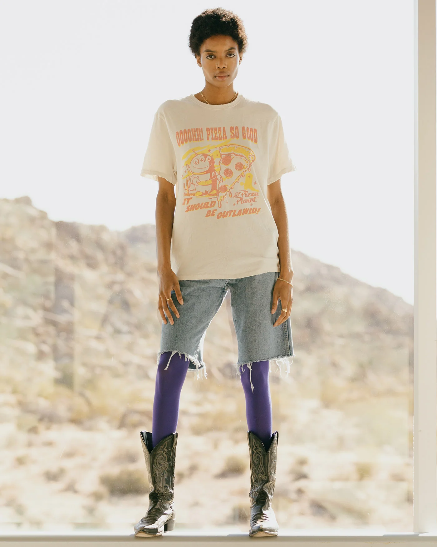 Pizza Planet Vintage Tee - Image 2