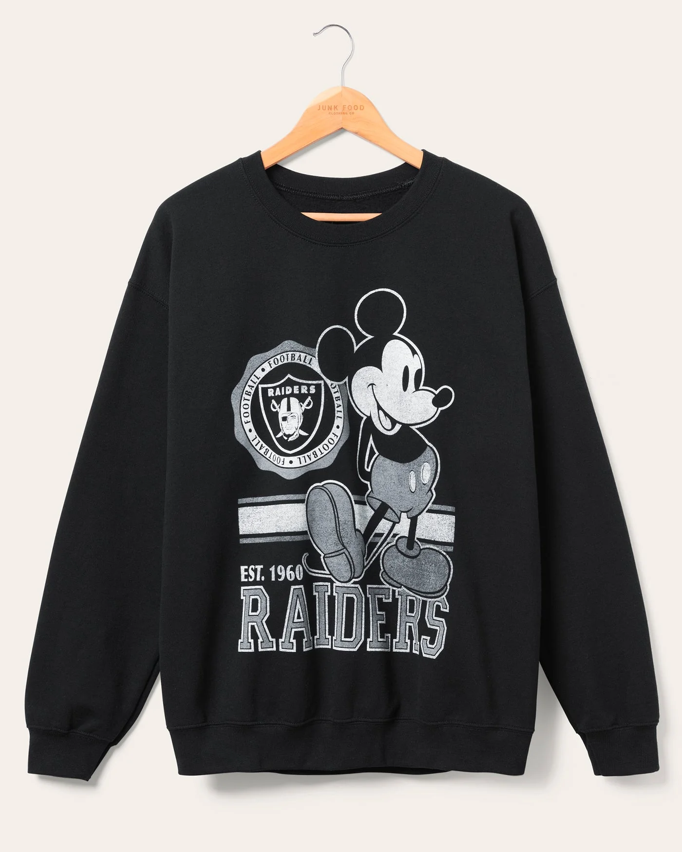 Las Vegas Raiders Mickey Crew Fleece