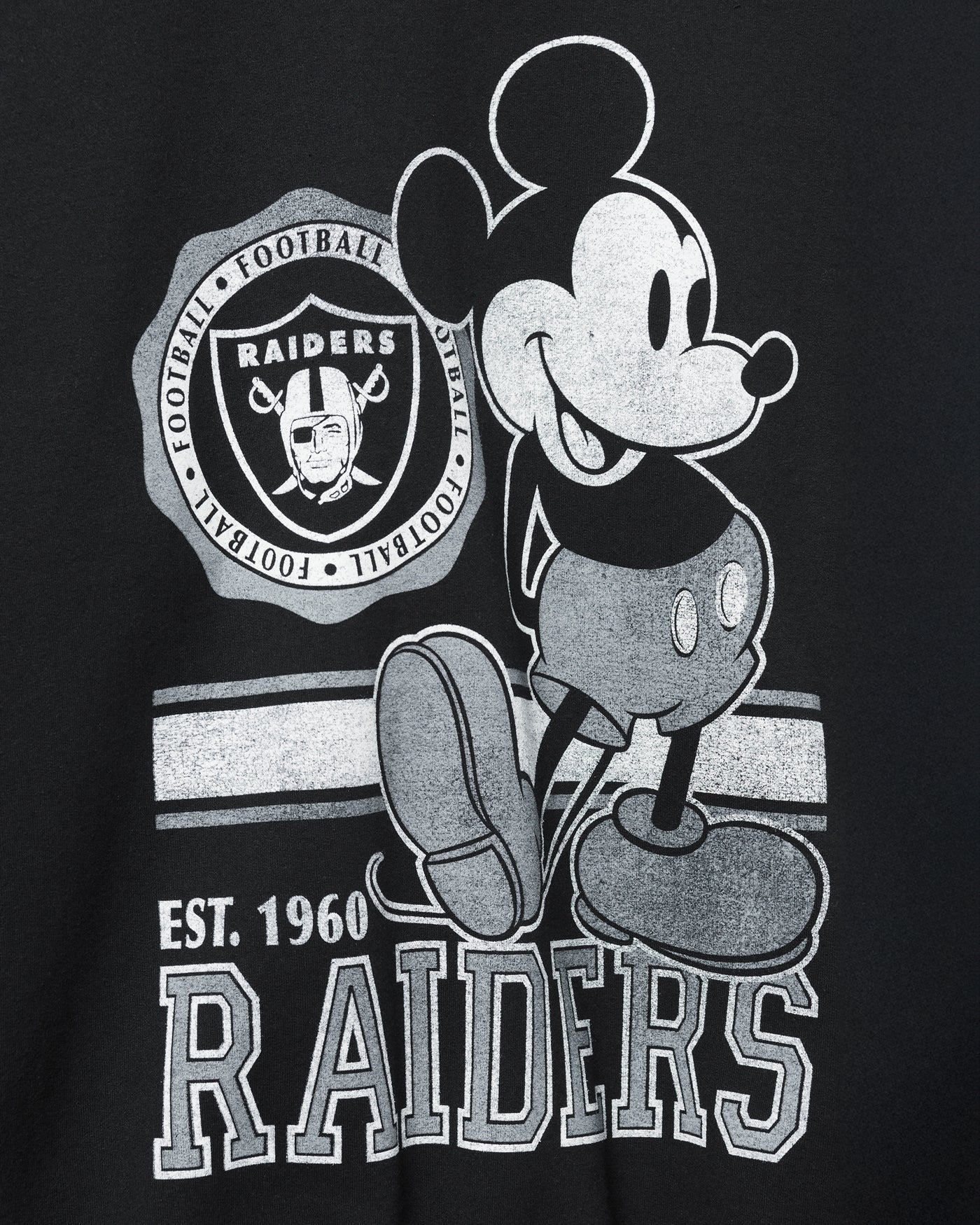 Las Vegas Raiders Mickey Crew Fleece - Image 3