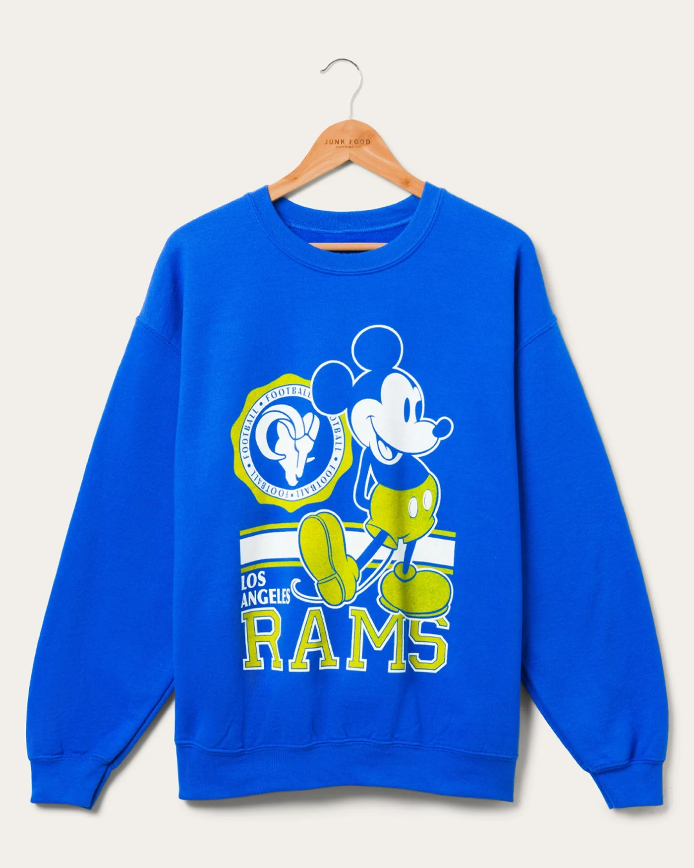 Los Angeles Rams Mickey Crew Fleece