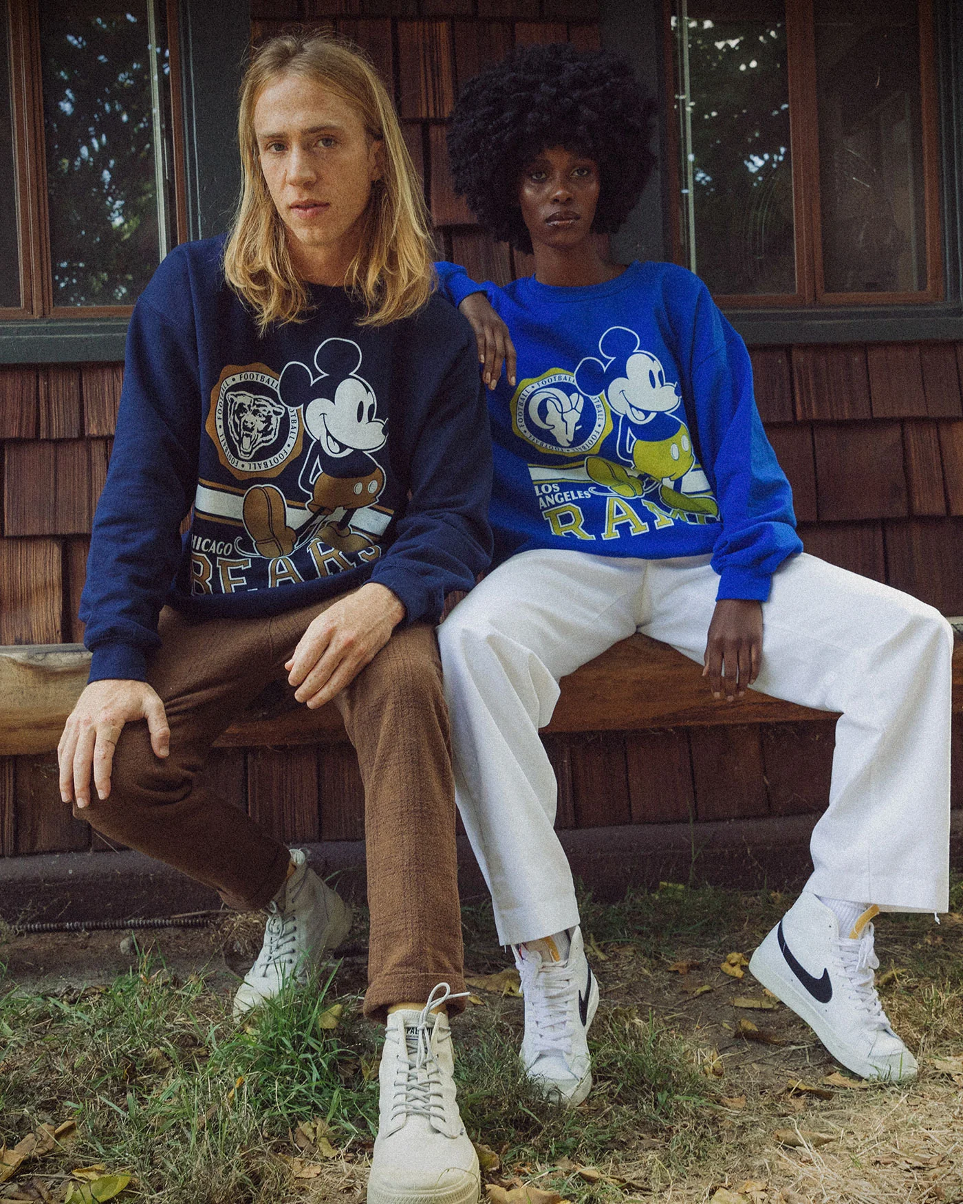 Los Angeles Rams Mickey Crew Fleece - Image 3