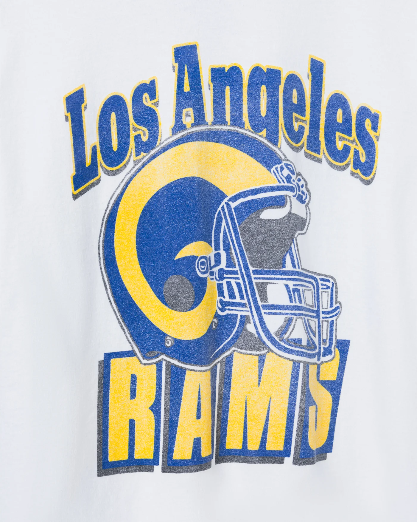 Los Angeles Rams Throwback Helmet Flea Market Tee - Image 5