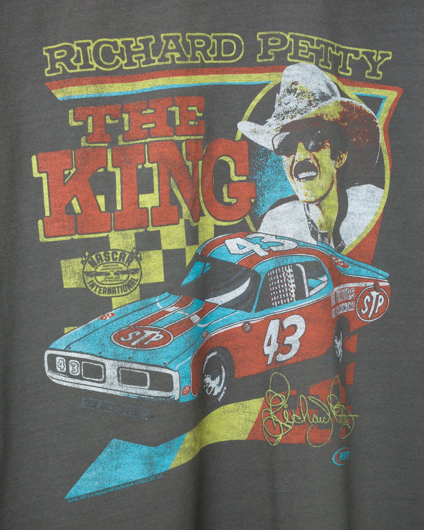 Richard Petty The King Jersey Tee - Image 4