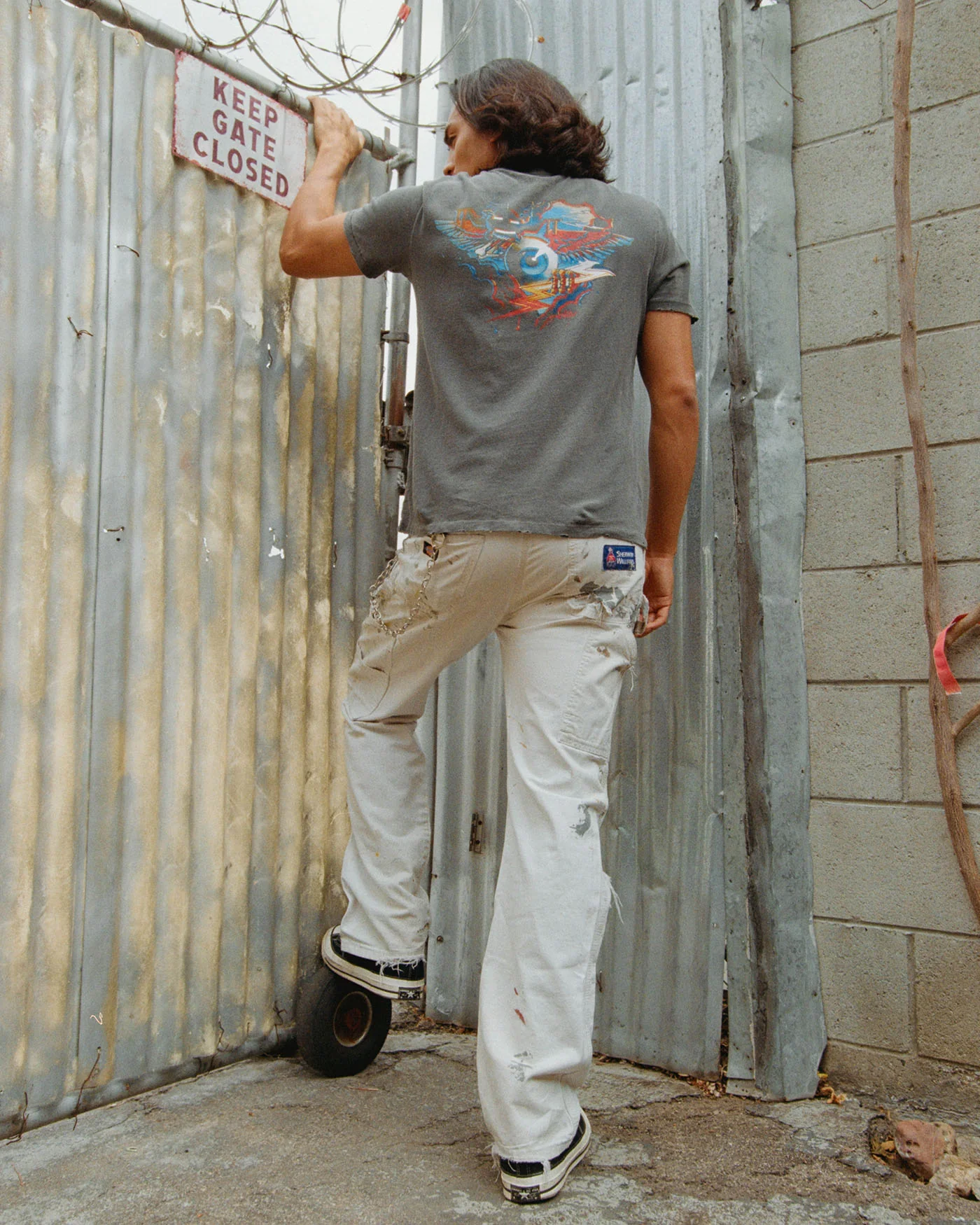 Rick Griffin Eye With Wings Vintage Tee - Image 3