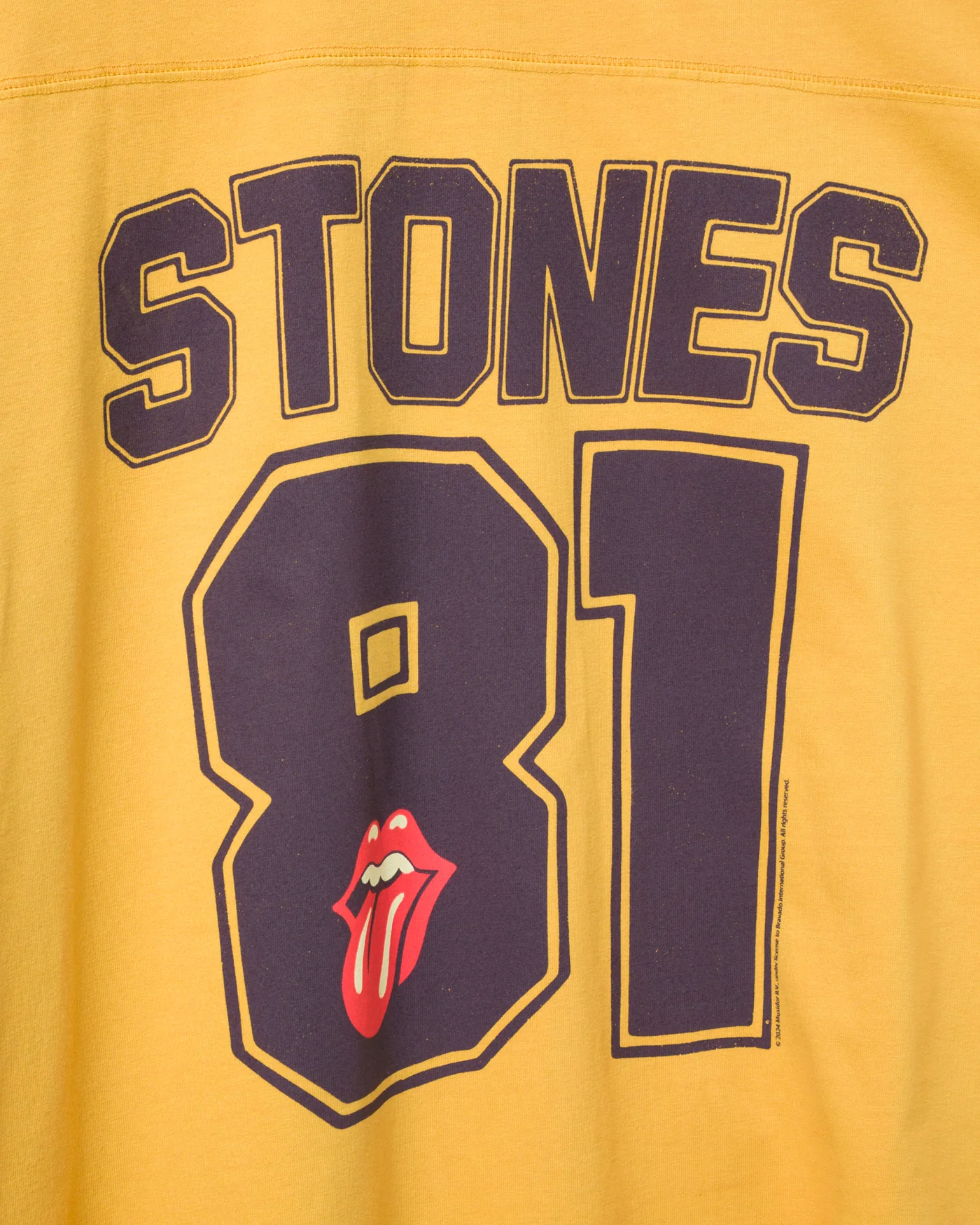 The Rolling Stones '81 Jersey Tee - Image 6