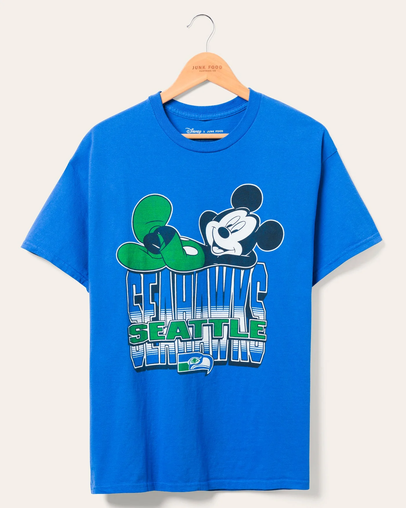 Seattle Seahawks Mickey Kick Back Tee
