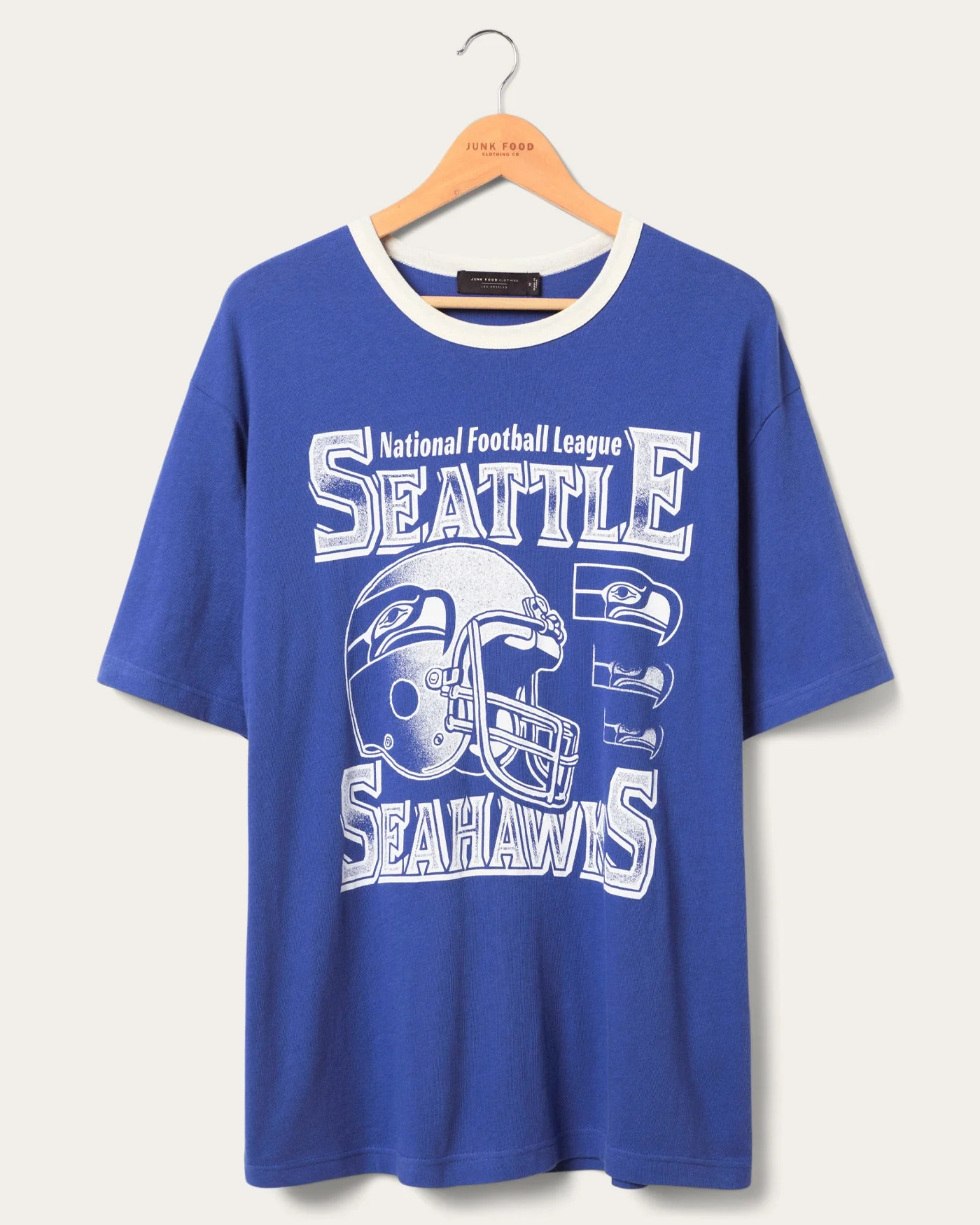Seattle Seahawks Oversized Ringer Tee