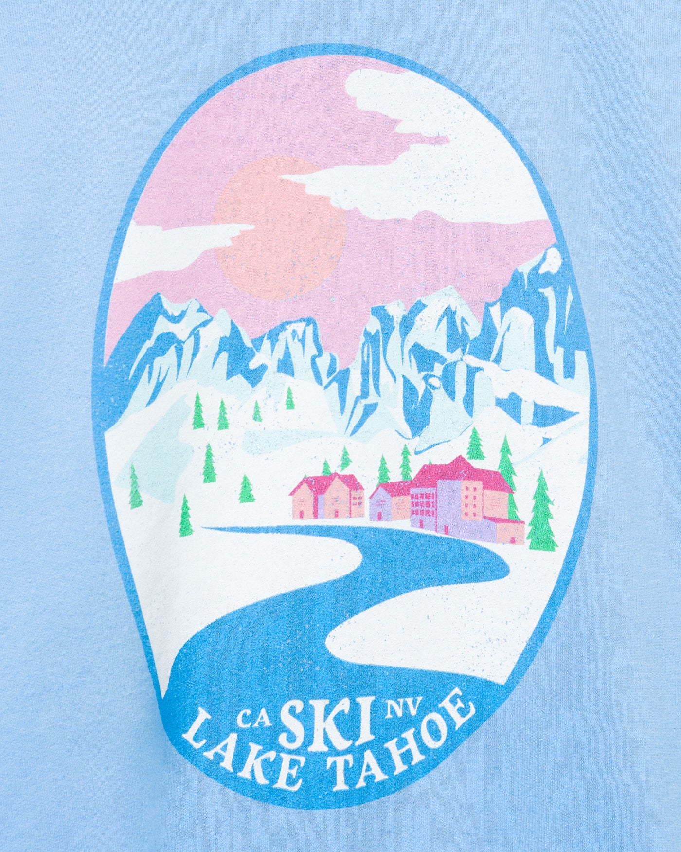 Ski Lake Tahoe Flea Market Fleece - Image 5