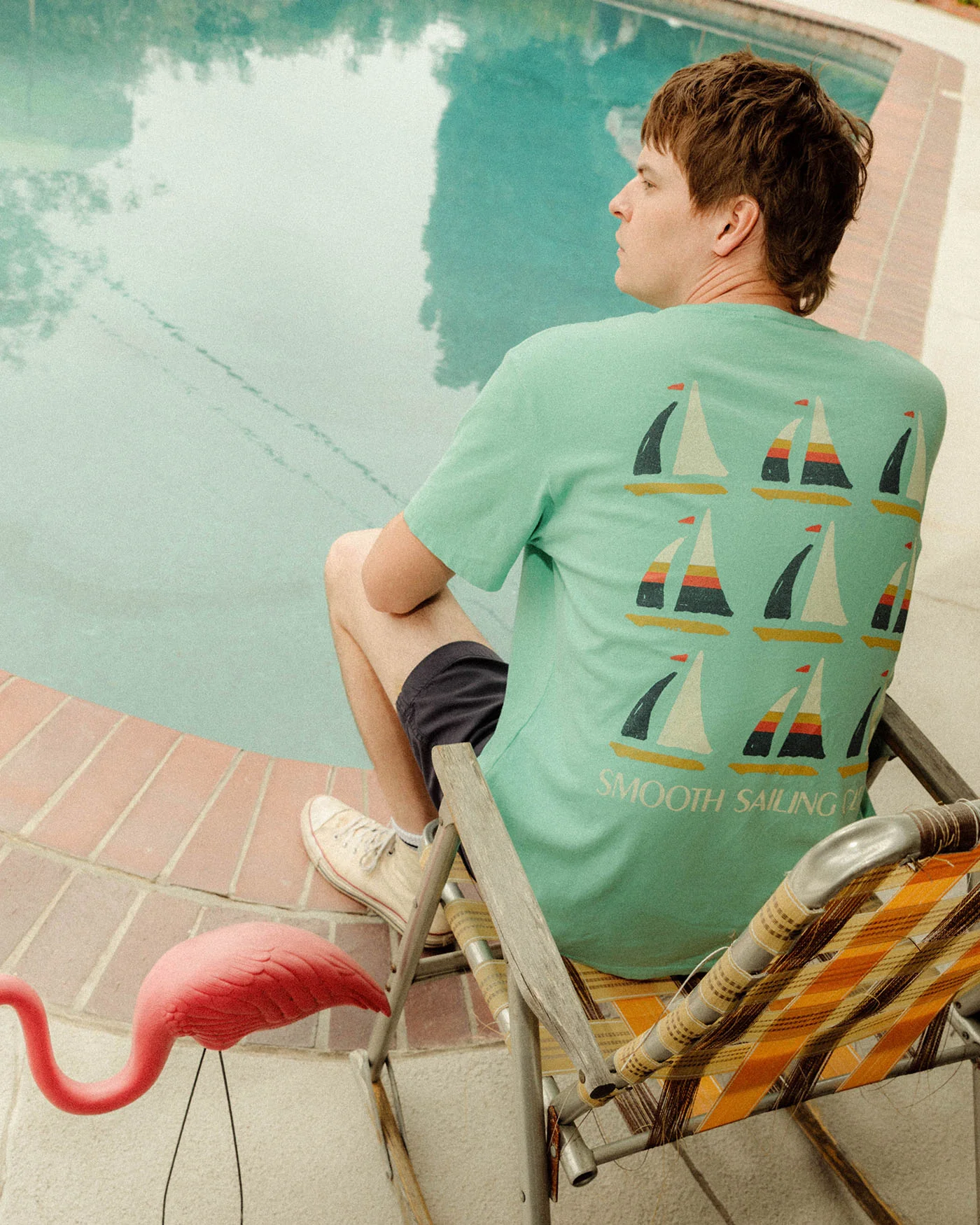 Smooth Sailing Club Vintage Tee - Image 2