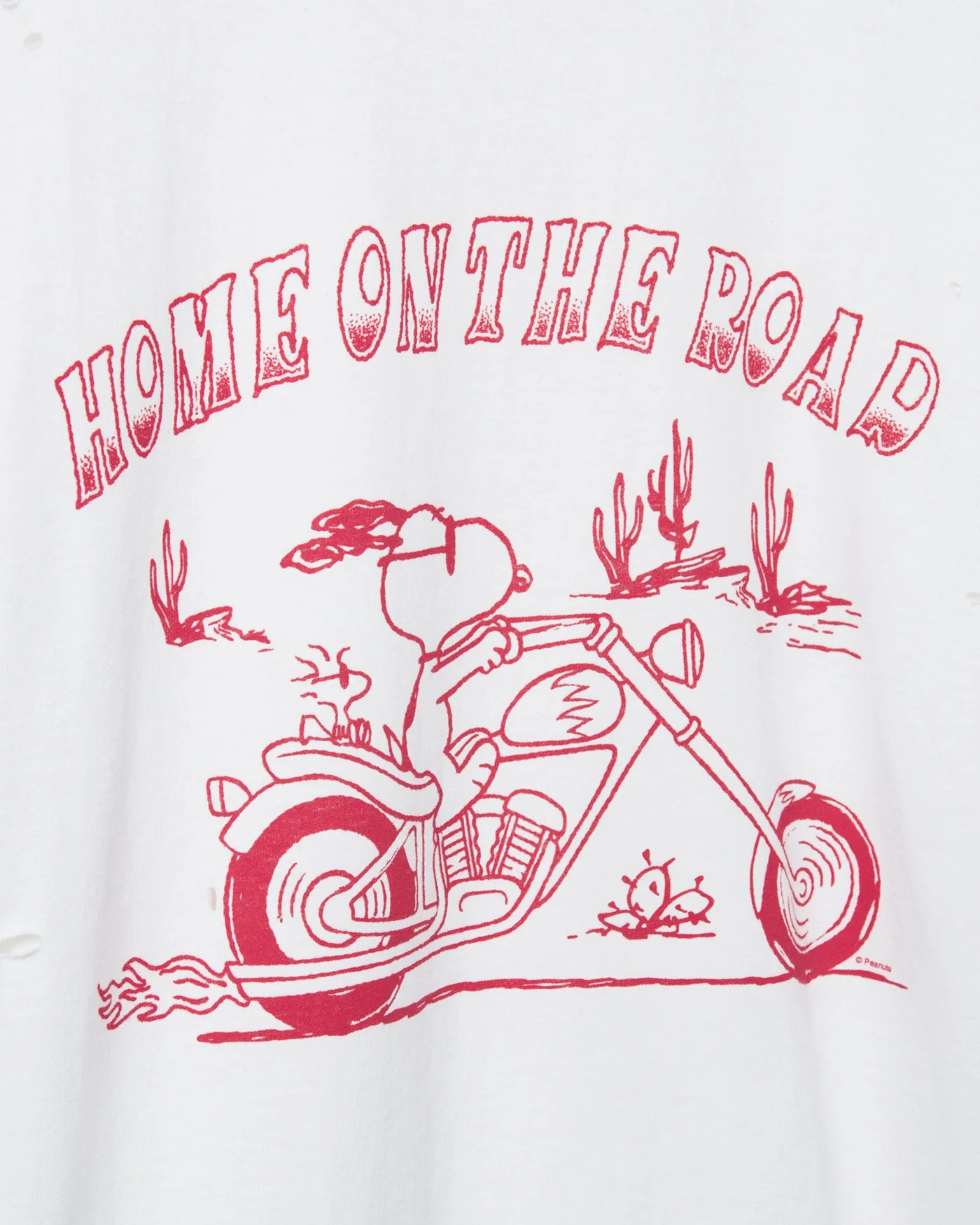 Snoopy Home on the Road Flea Market Destroy Tee - Image 4