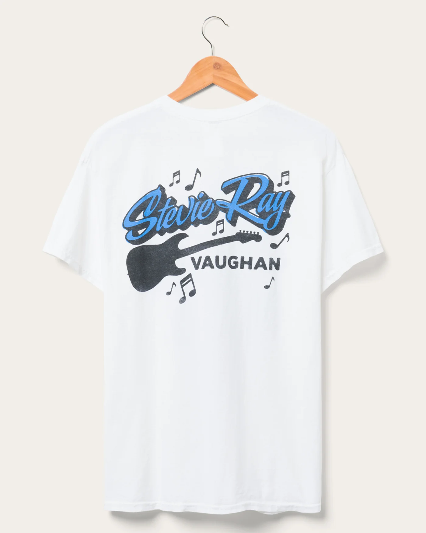 Stevie Ray Vaughan Guitar Flea Market Tee - Image 4