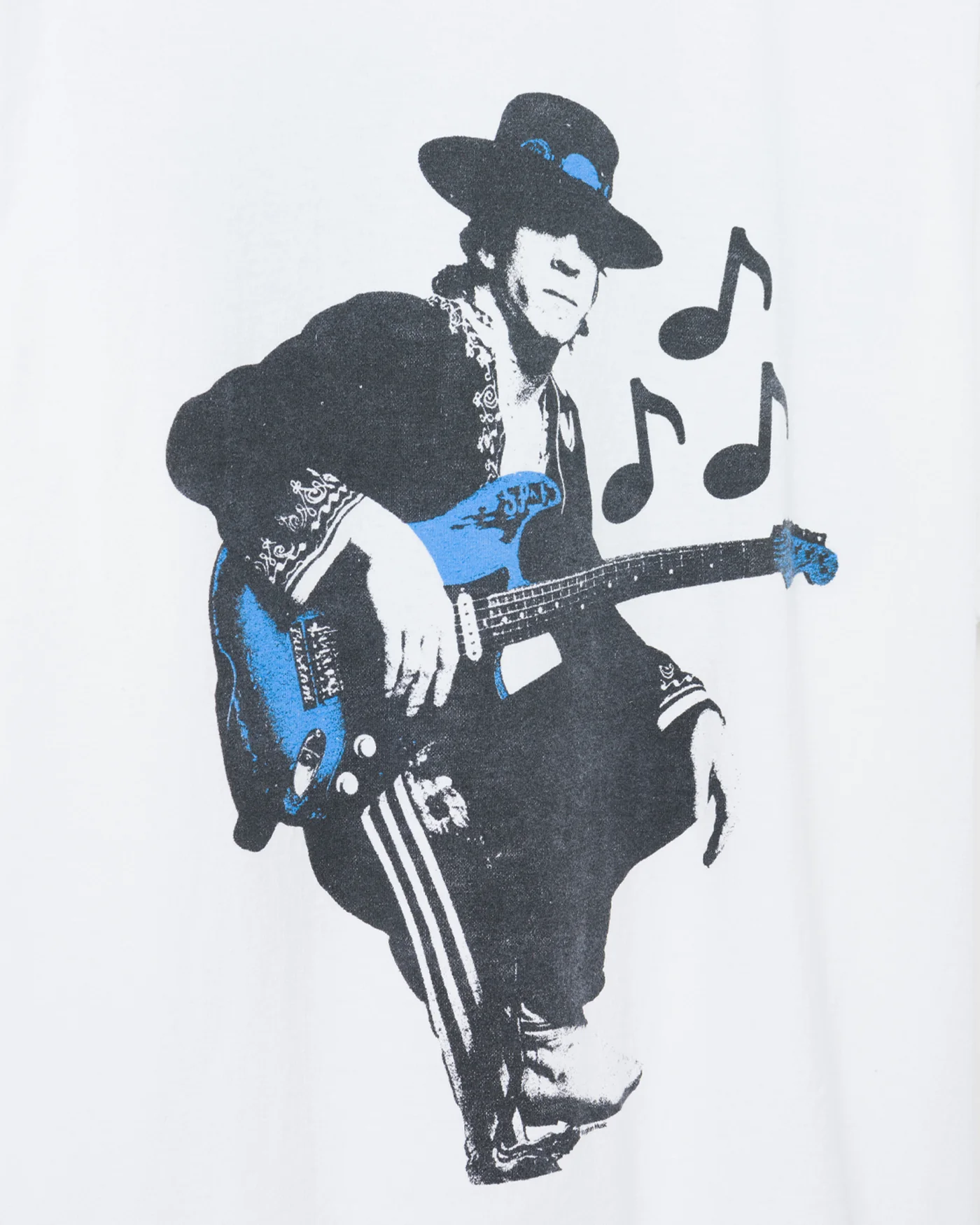 Stevie Ray Vaughan Guitar Flea Market Tee - Image 5