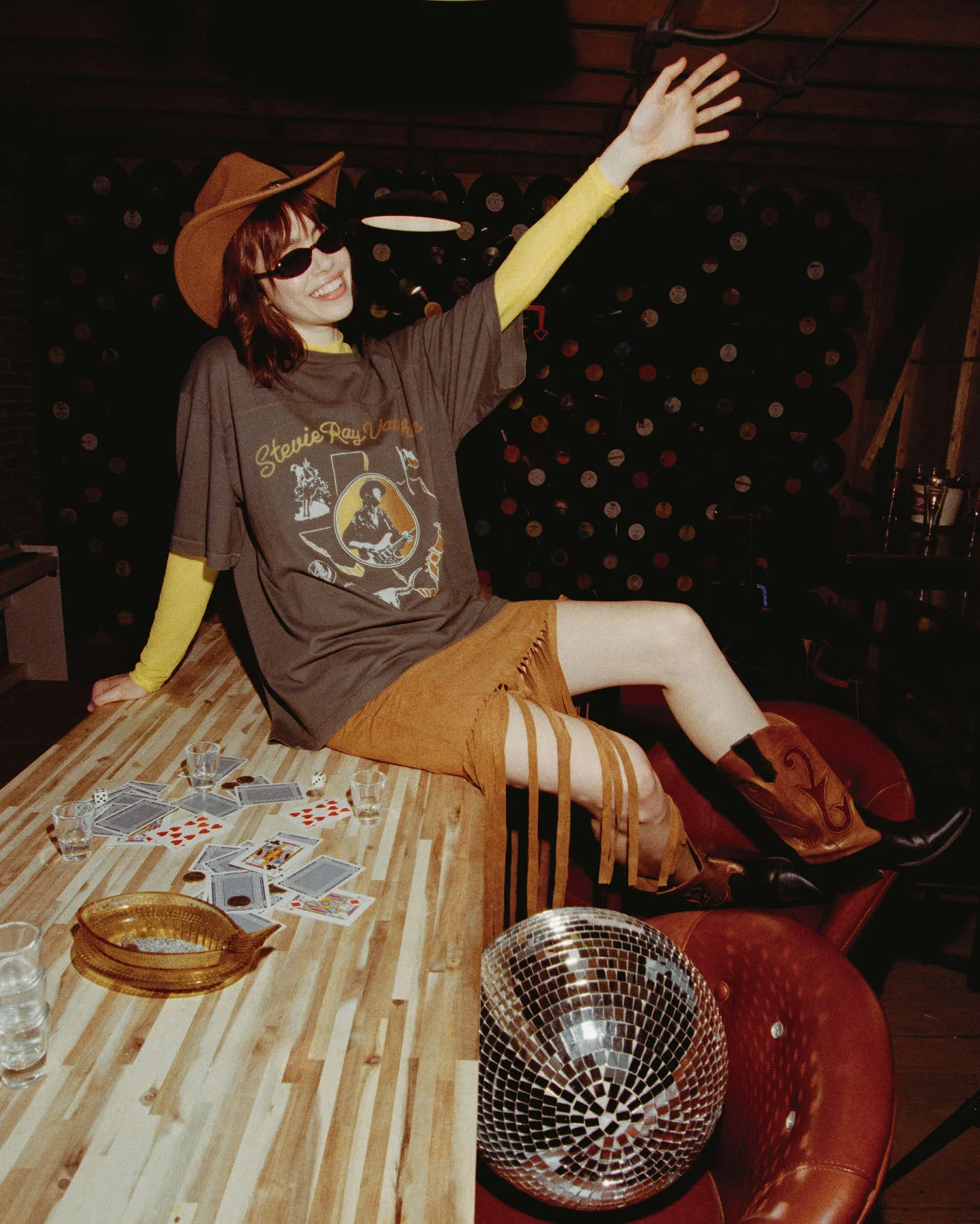 Stevie Ray Vaughan Texas Jersey Tee - Image 2