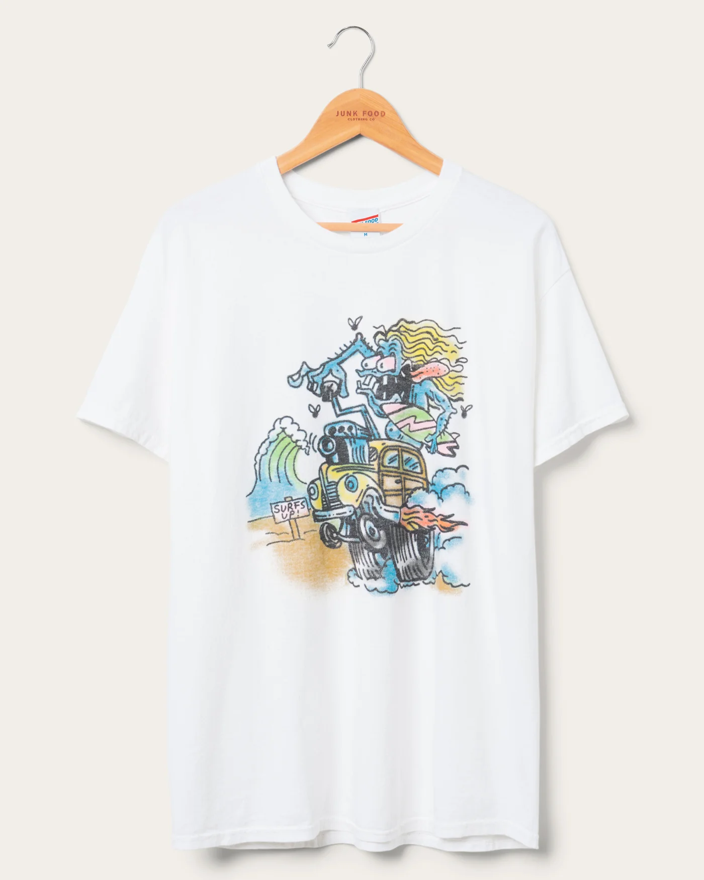 Surfs Up Airbrush Flea Market Tee