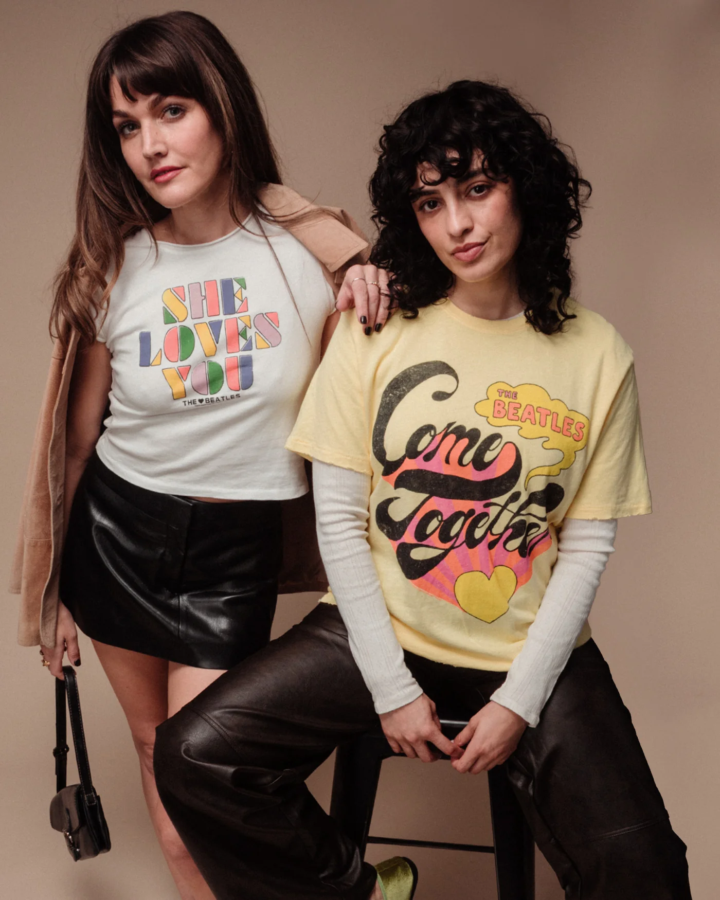 The Beatles Come Together Vintage Tee - Image 2