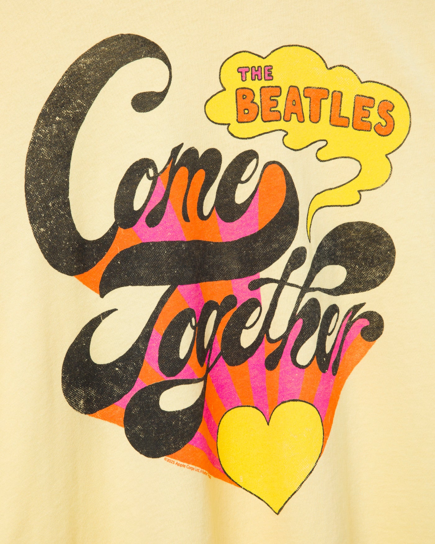 The Beatles Come Together Vintage Tee - Image 4