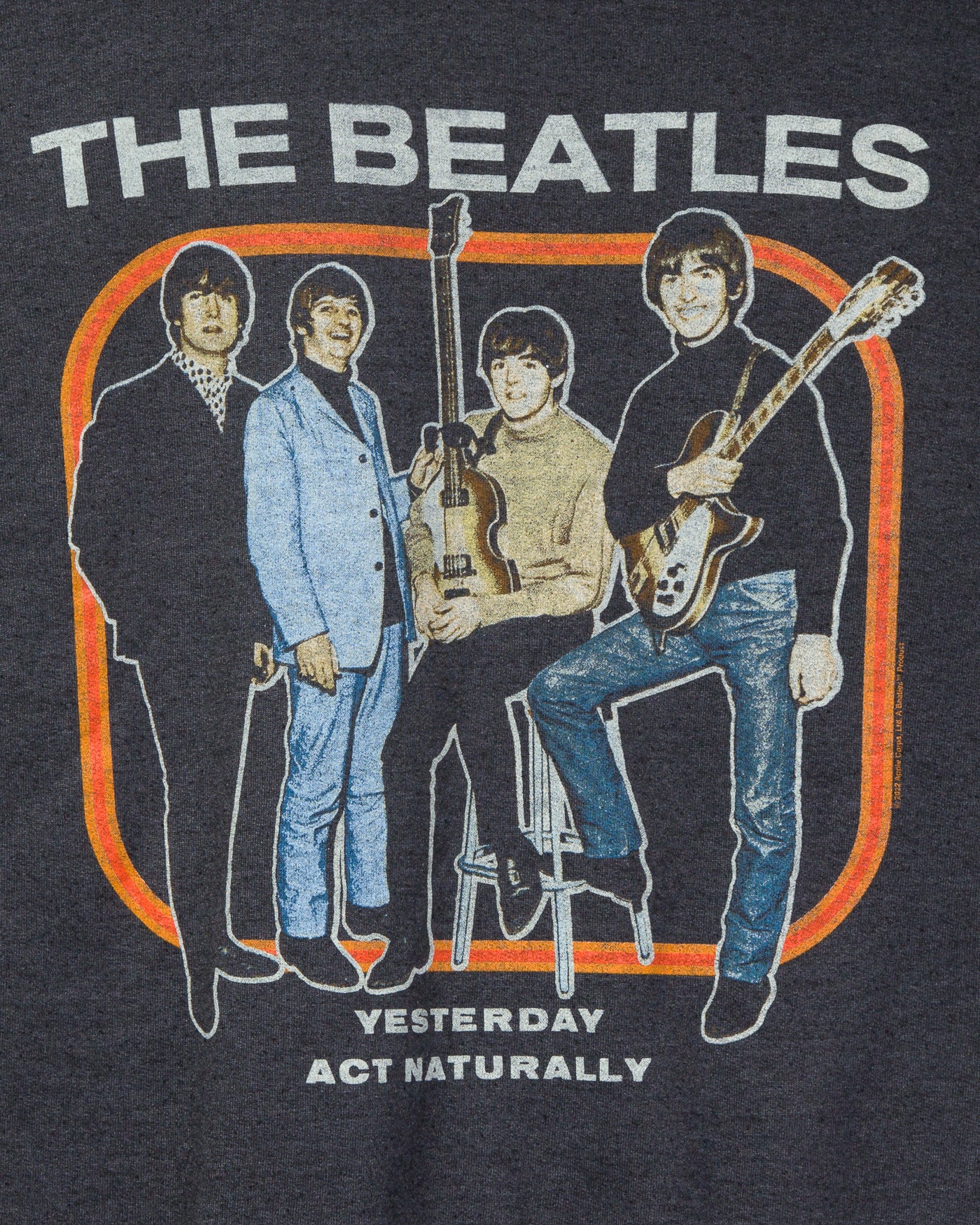 The Beatles Guitar Pose Flea Market Fleece - Image 5