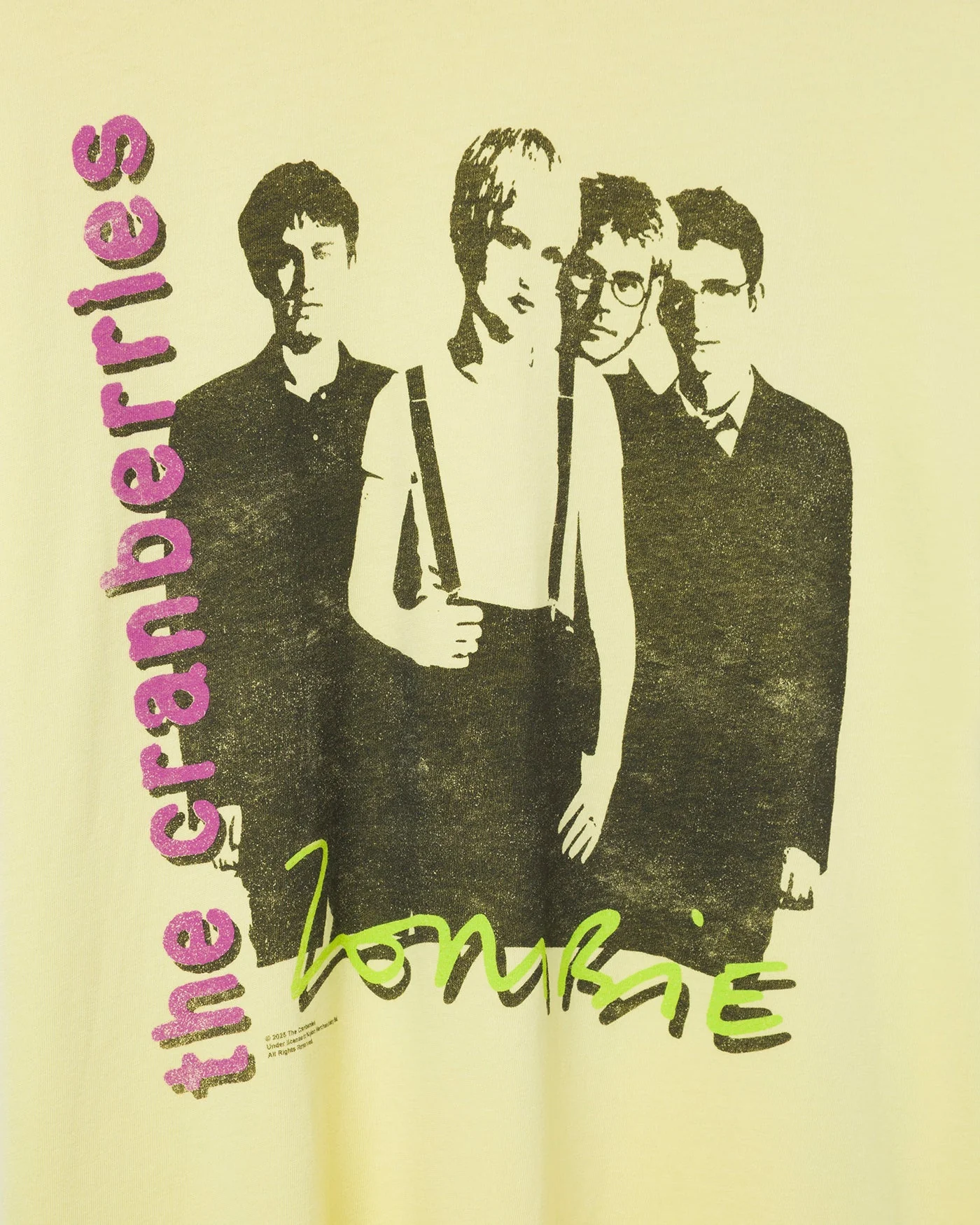 The Cranberries Zombie Vintage Tee - Image 3