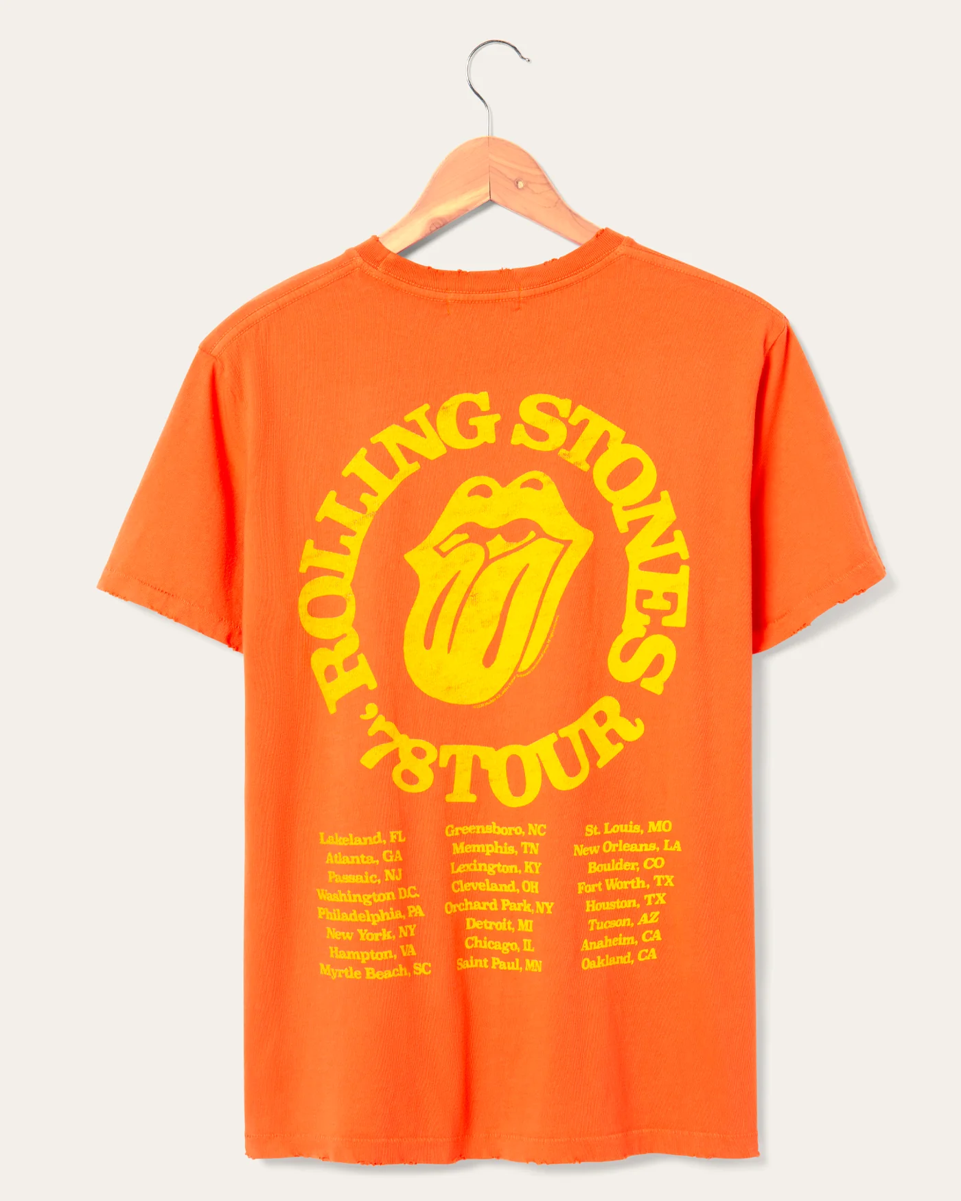 The Rolling Stones '78 Tour Vintage Tee - Image 4