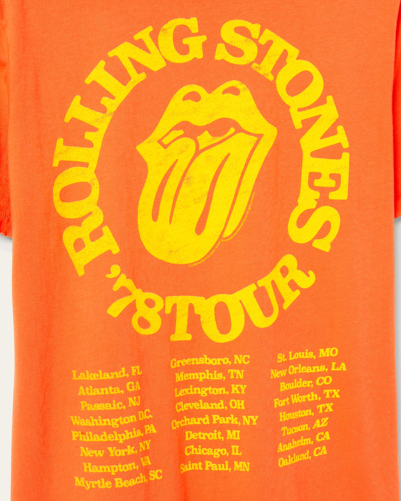 The Rolling Stones '78 Tour Vintage Tee - Image 6