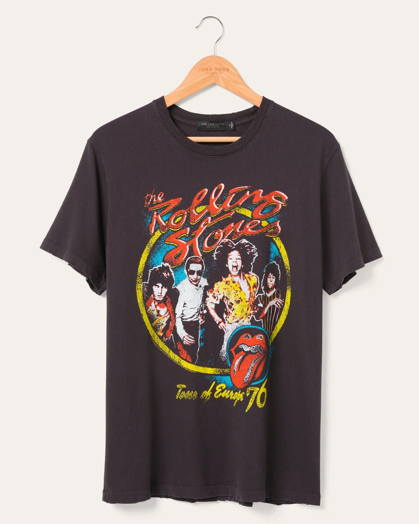 The Rolling Stones Europe '76 Vintage Tee