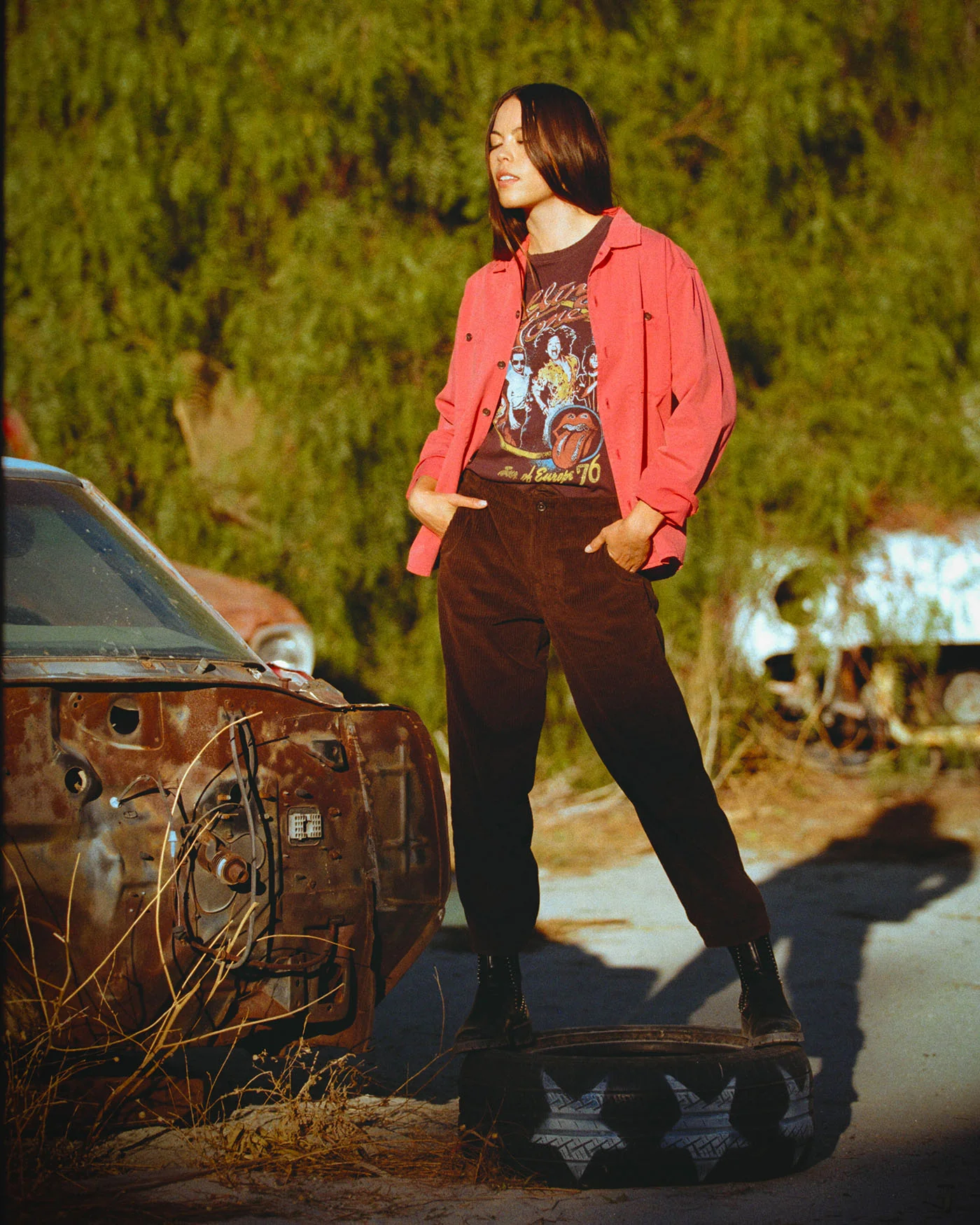 The Rolling Stones Europe '76 Vintage Tee - Image 2