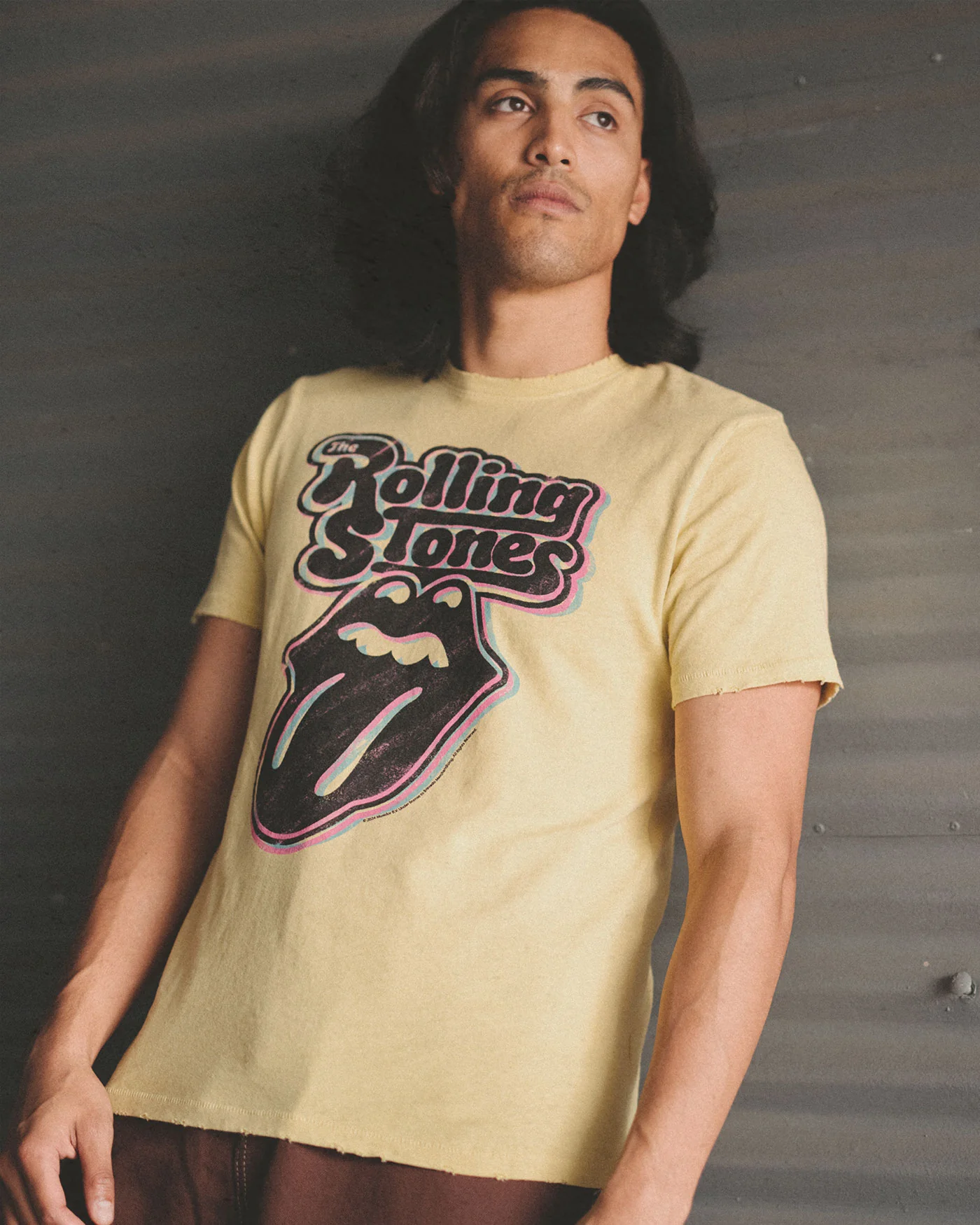 The Rolling Stones Logo Vintage Tee - Image 3