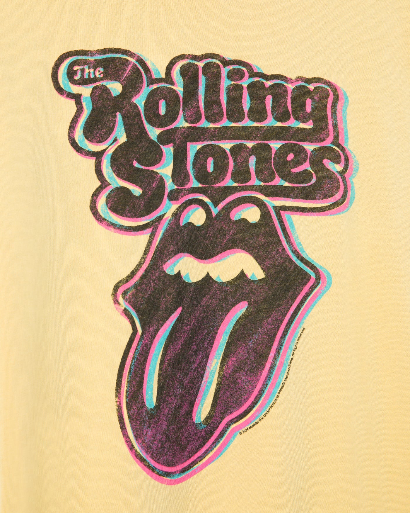 The Rolling Stones Logo Vintage Tee - Image 5
