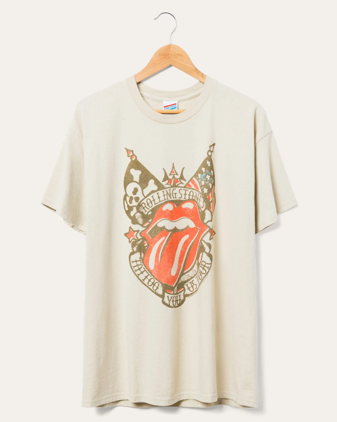The Rolling Stones Tattoo You US Tour Flea Market Tee