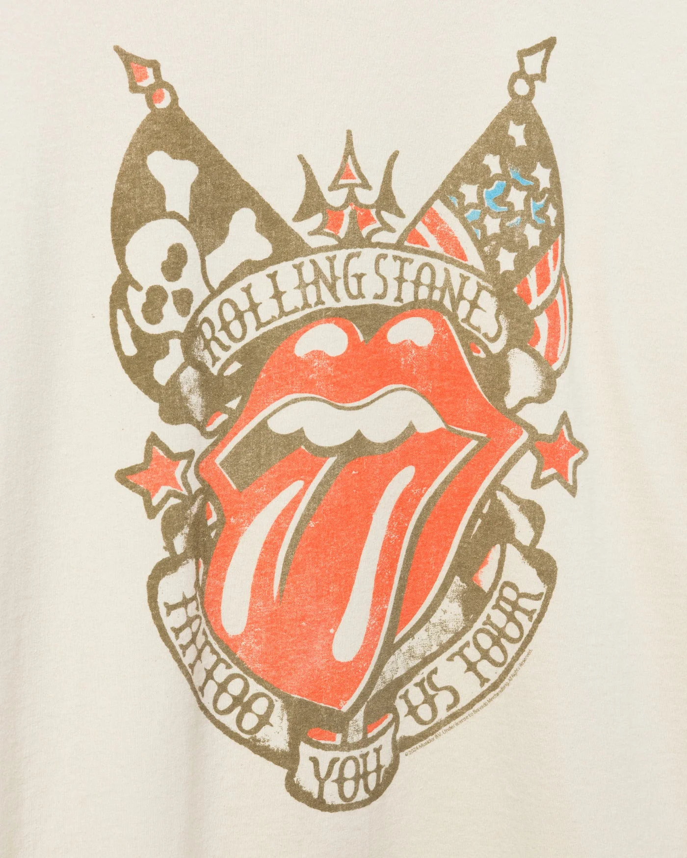 The Rolling Stones Tattoo You US Tour Flea Market Tee - Image 5