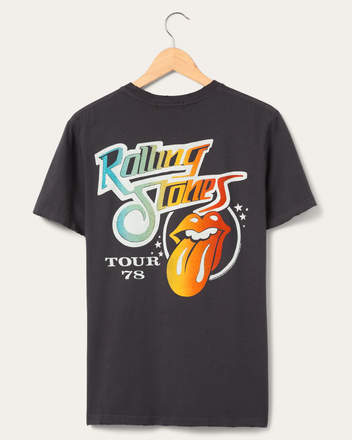 The Rolling Stones Tour '78 Vintage Tee - Image 4